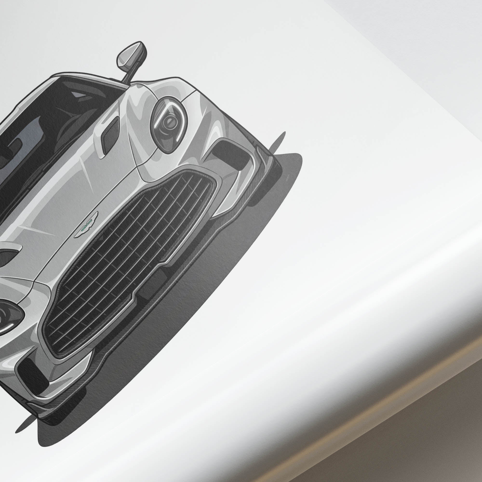 2024 Aston Martin Valiant – Car Print (Front)