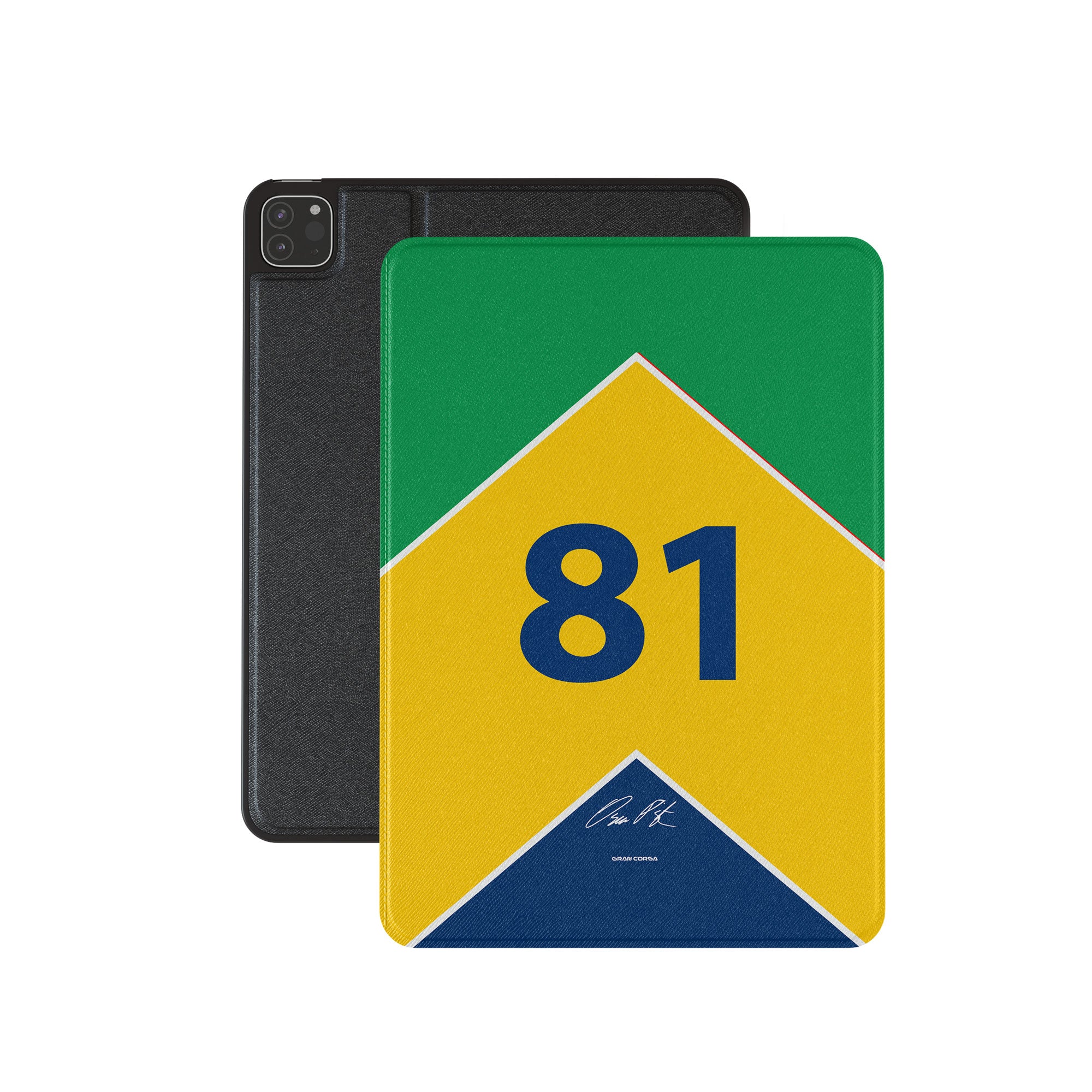 Oscar Piastri iPad Case – McLaren 2024 F1 Monaco GP Slim Fit Cover