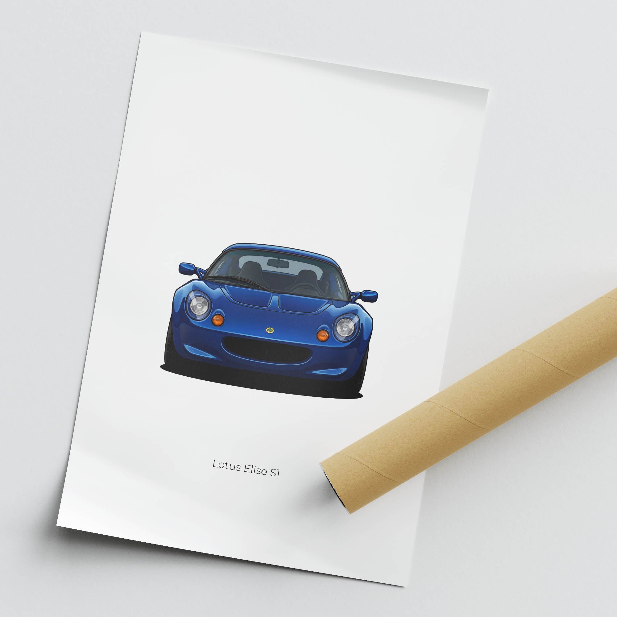1996 Lotus Elise S1 Azure – Car Print