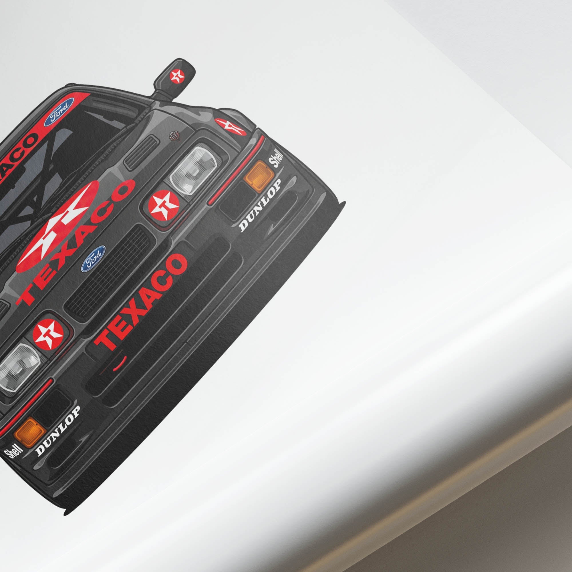 1987 Ford Sierra RS Cosworth Texaco – Car Print