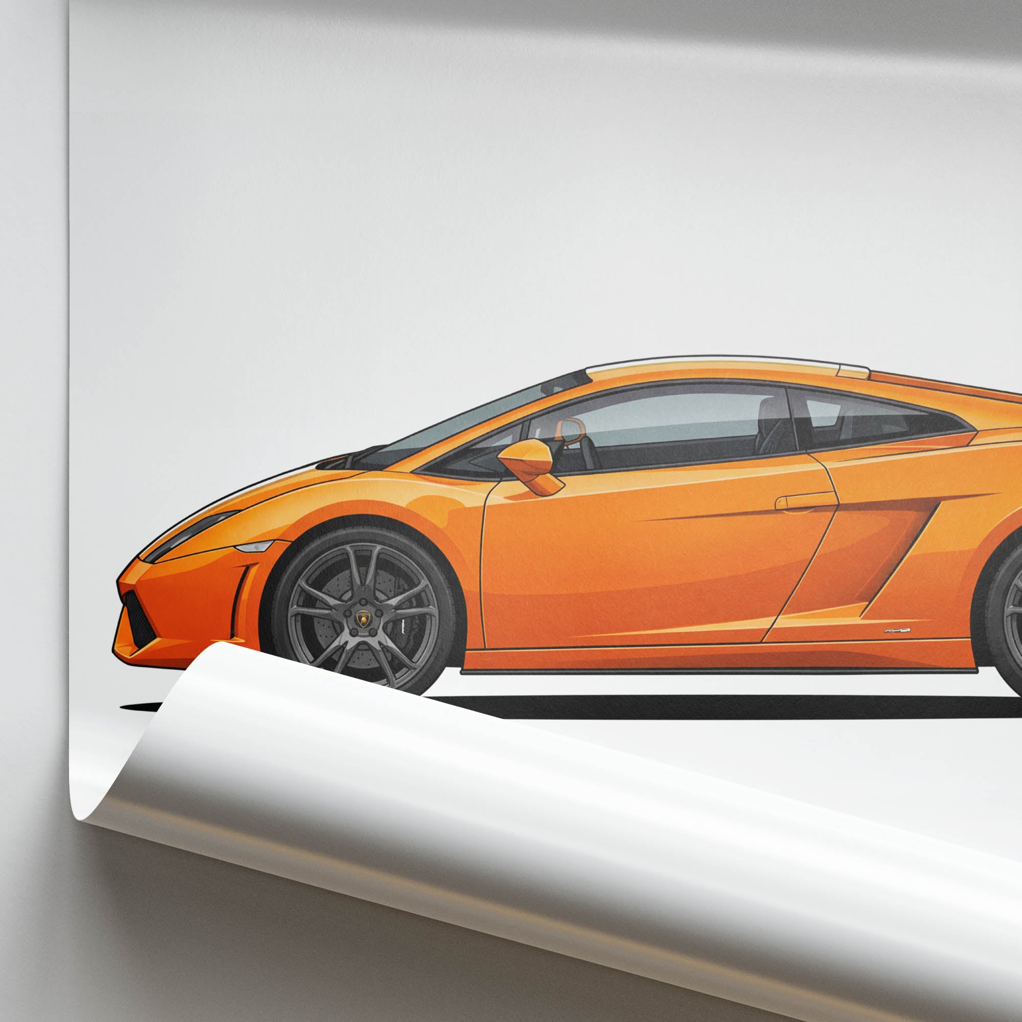 2010 Lamborghini Gallardo LP550 2 Balboni – Car Print