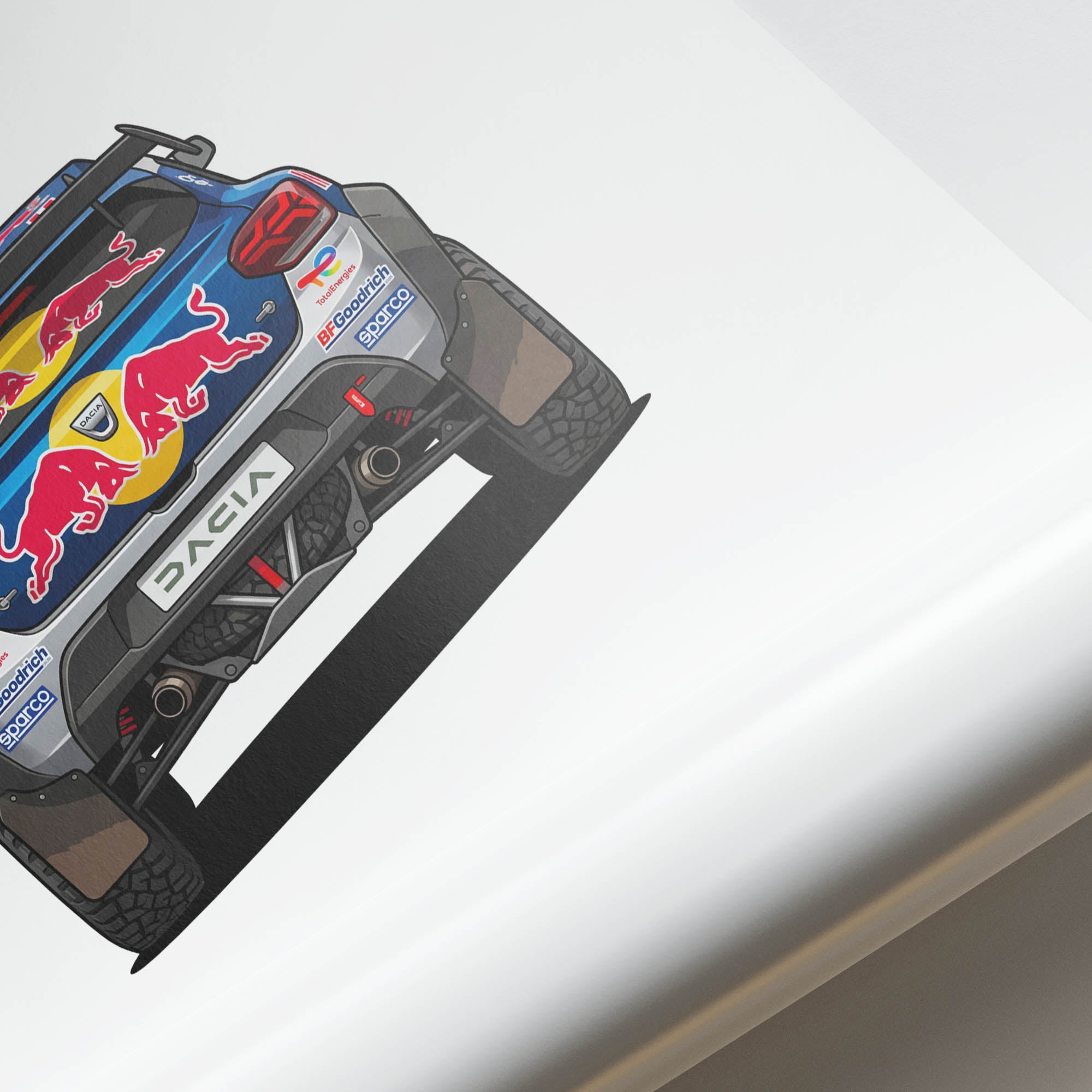 2025 Dacia Sandrider S Bastien Loeb – Car Print