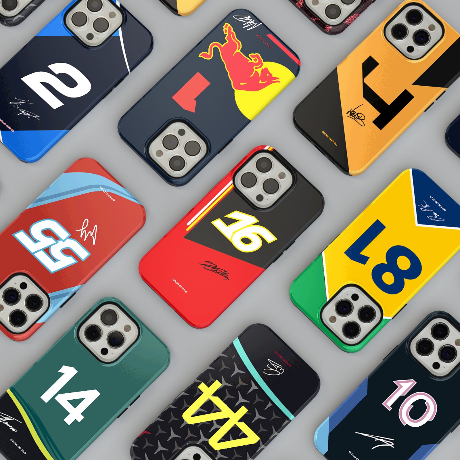 F1 2024 Livery Phone Case Collection