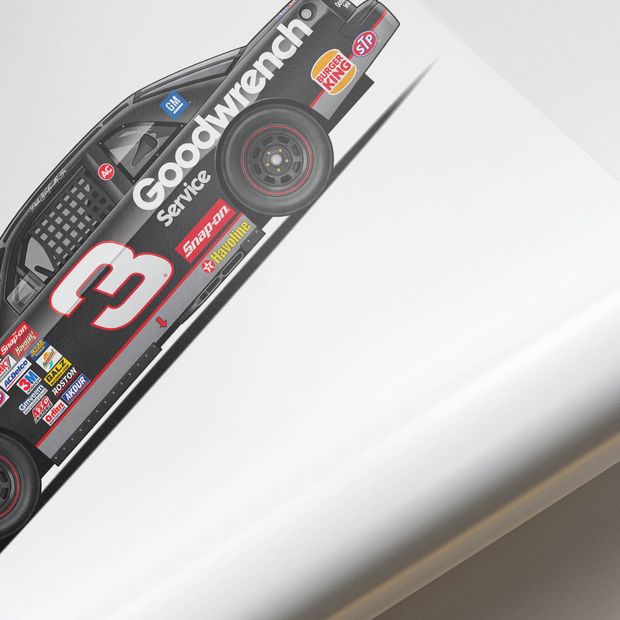 1994 Chevrolet Lumina Dale Earnhardt Sr – Car Print (Side)