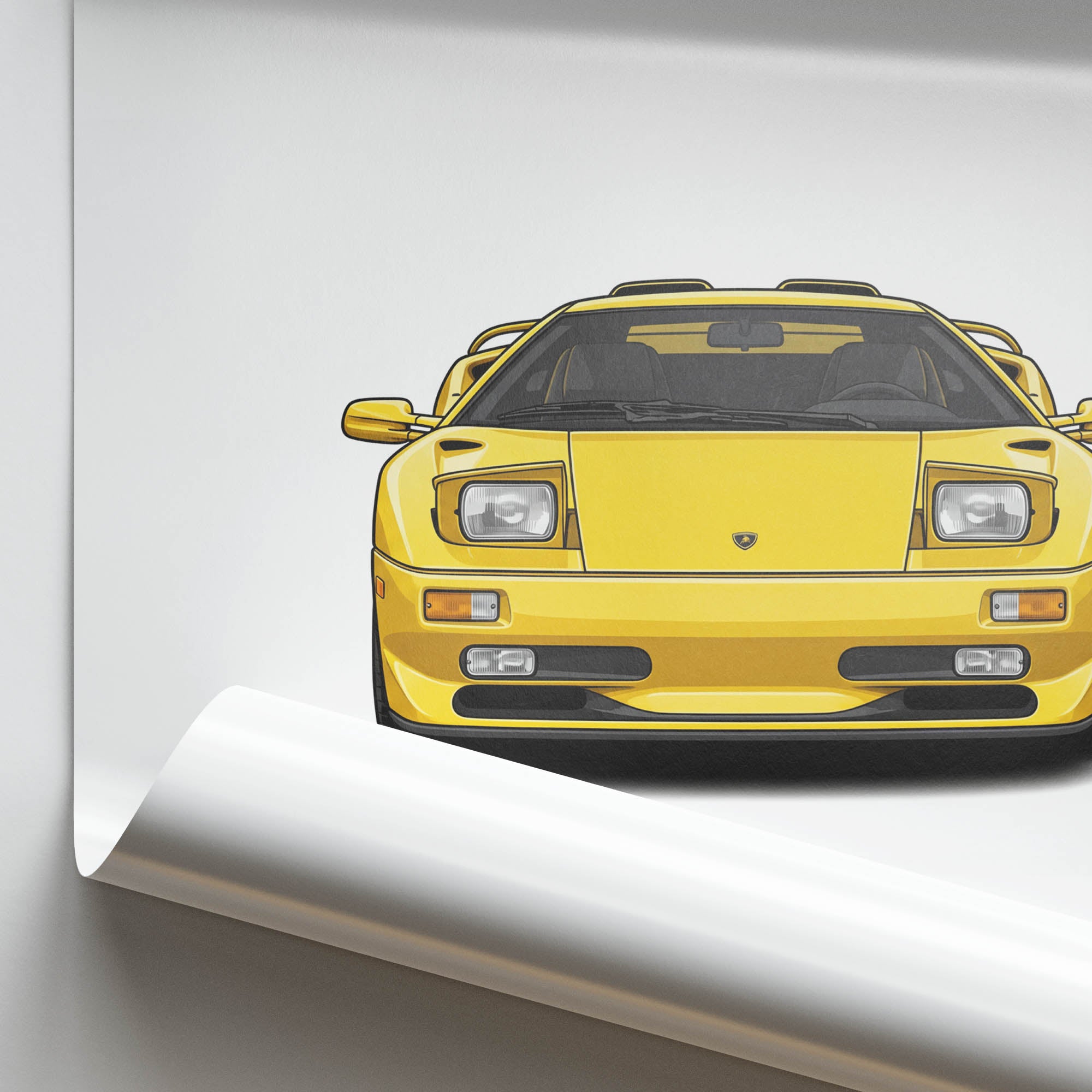 1997 Lamborghini Diablo SV – Car Print