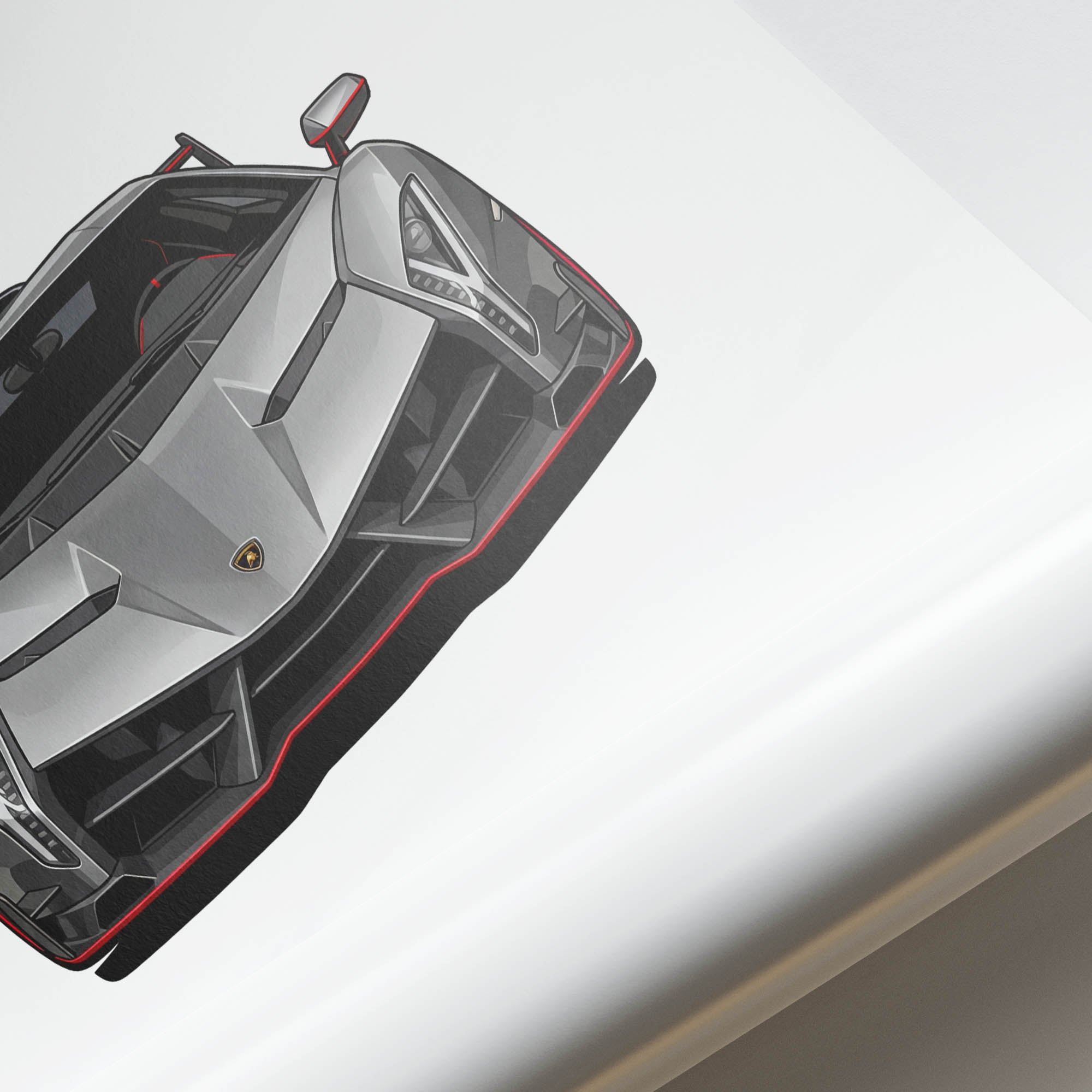 2013 Lamborghini Veneno – Car Print (Front)