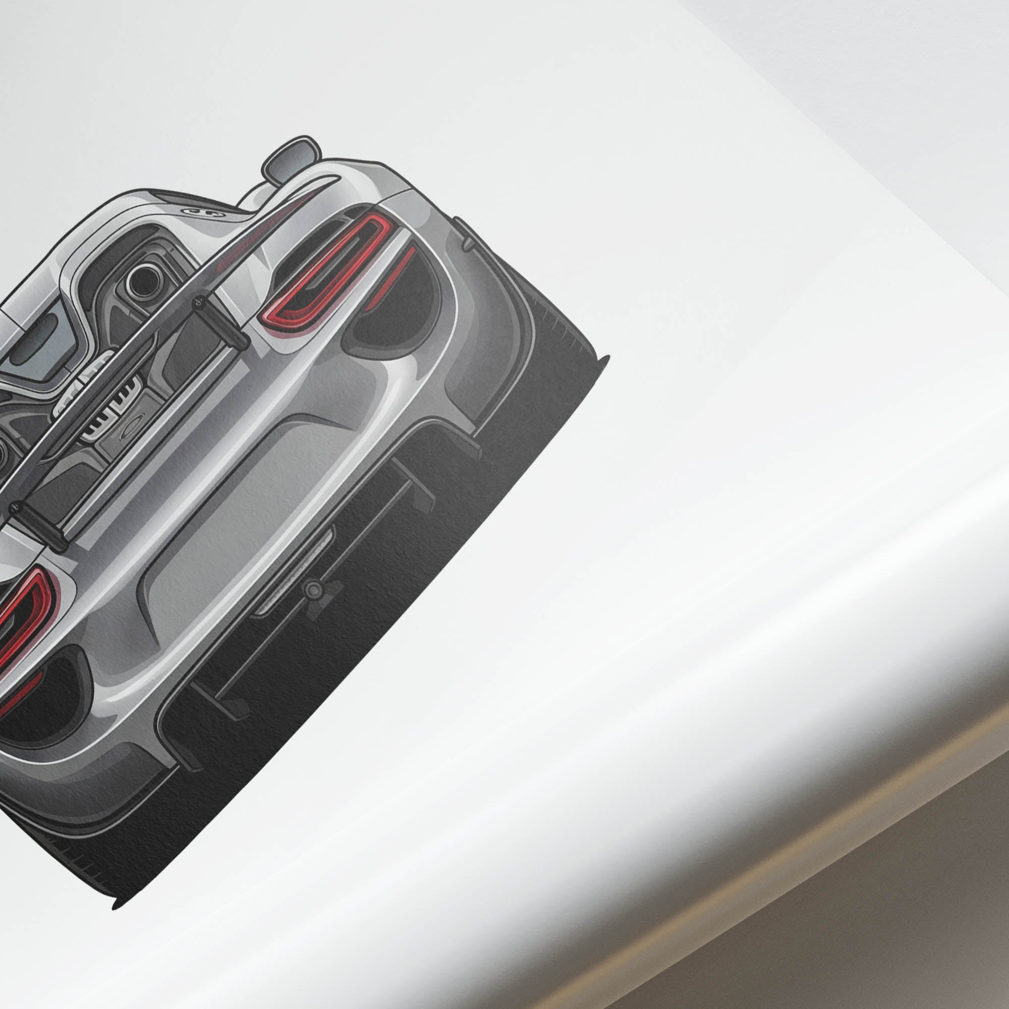 2013 Porsche 918 Spyder Liquid – Car Print