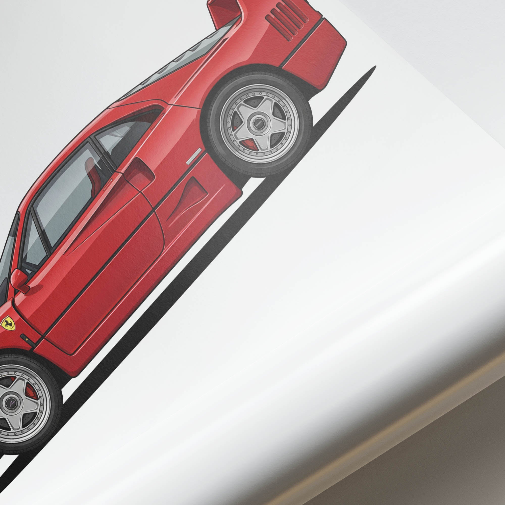 1987 Ferrari F40 – Car Print