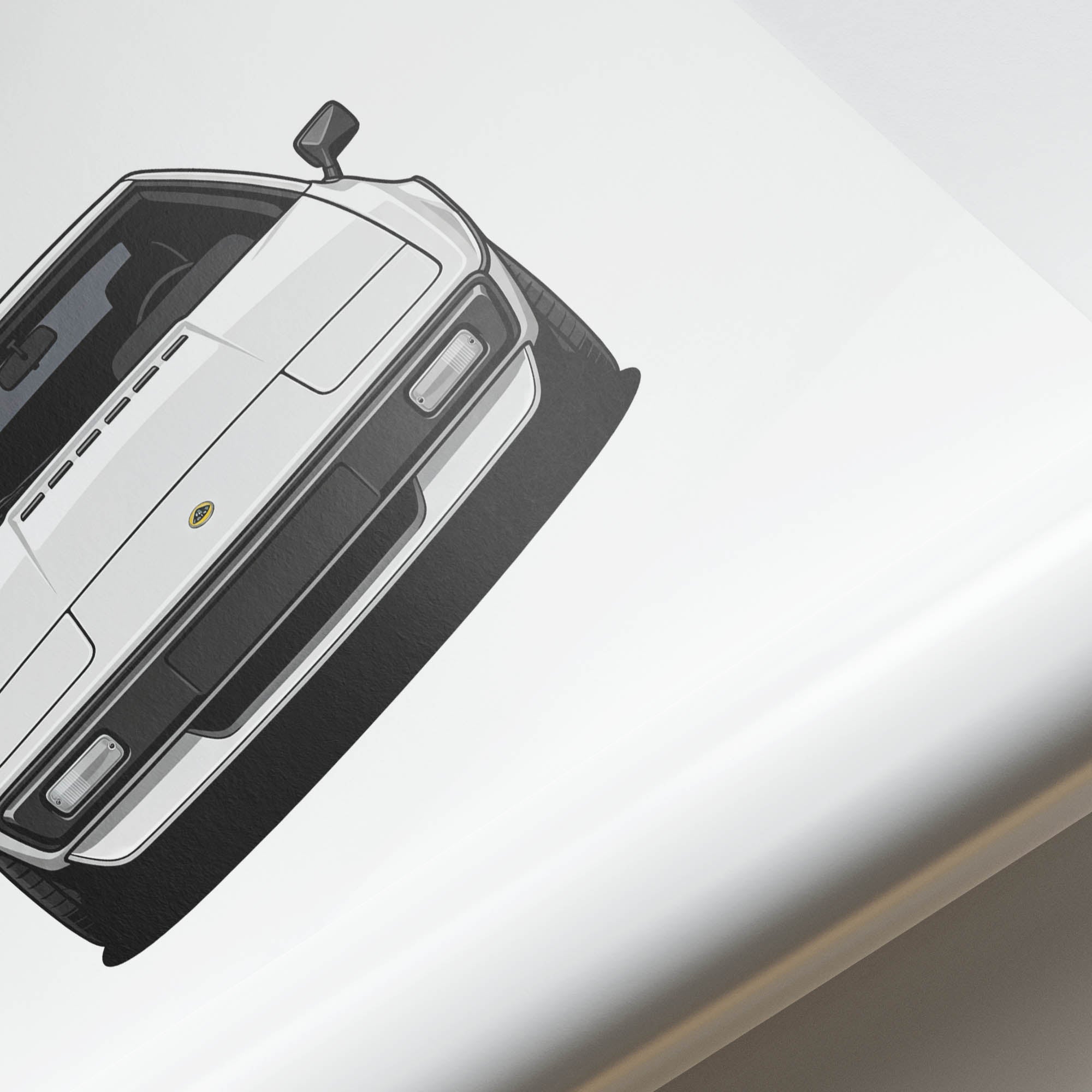 1977 Lotus Esprit S1 – Car Print