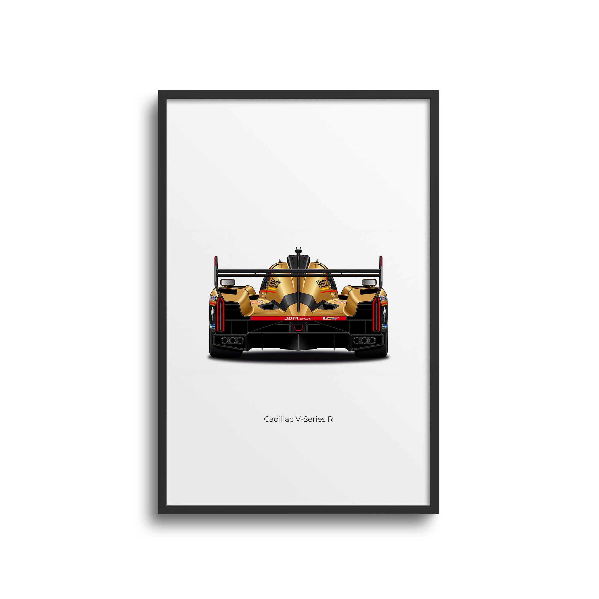 2025 Cadillac V Series R Hertz Team Jota – Car Print