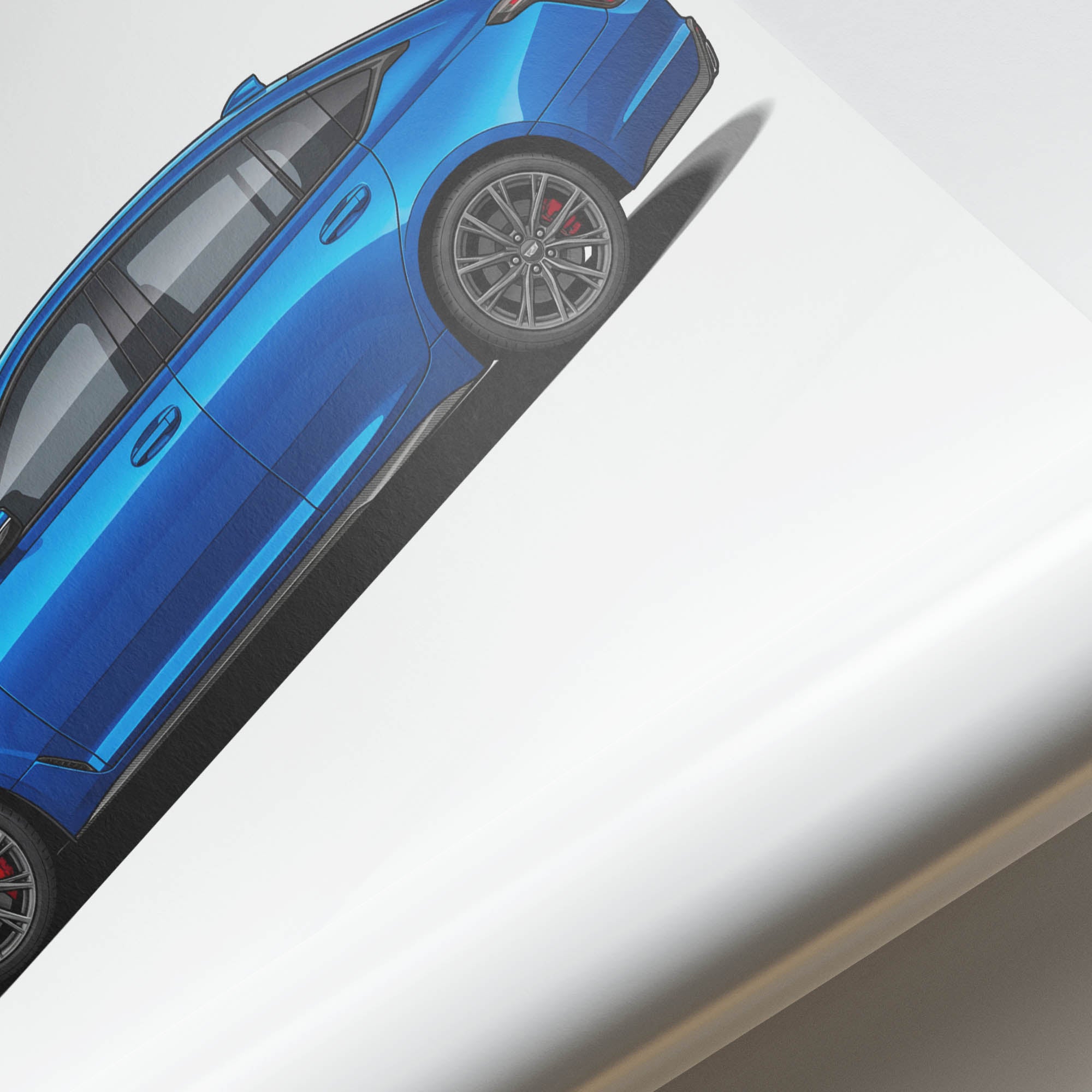 2023 Cadillac CT5 V Blackwing Electric – Car Print (Side)