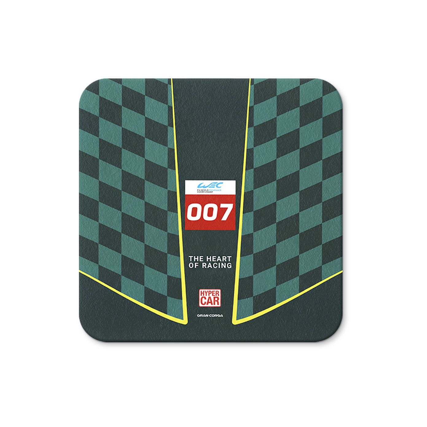 Valkyrie AMR Coaster – Motorsport Table Surface Protector with Hypercar Design