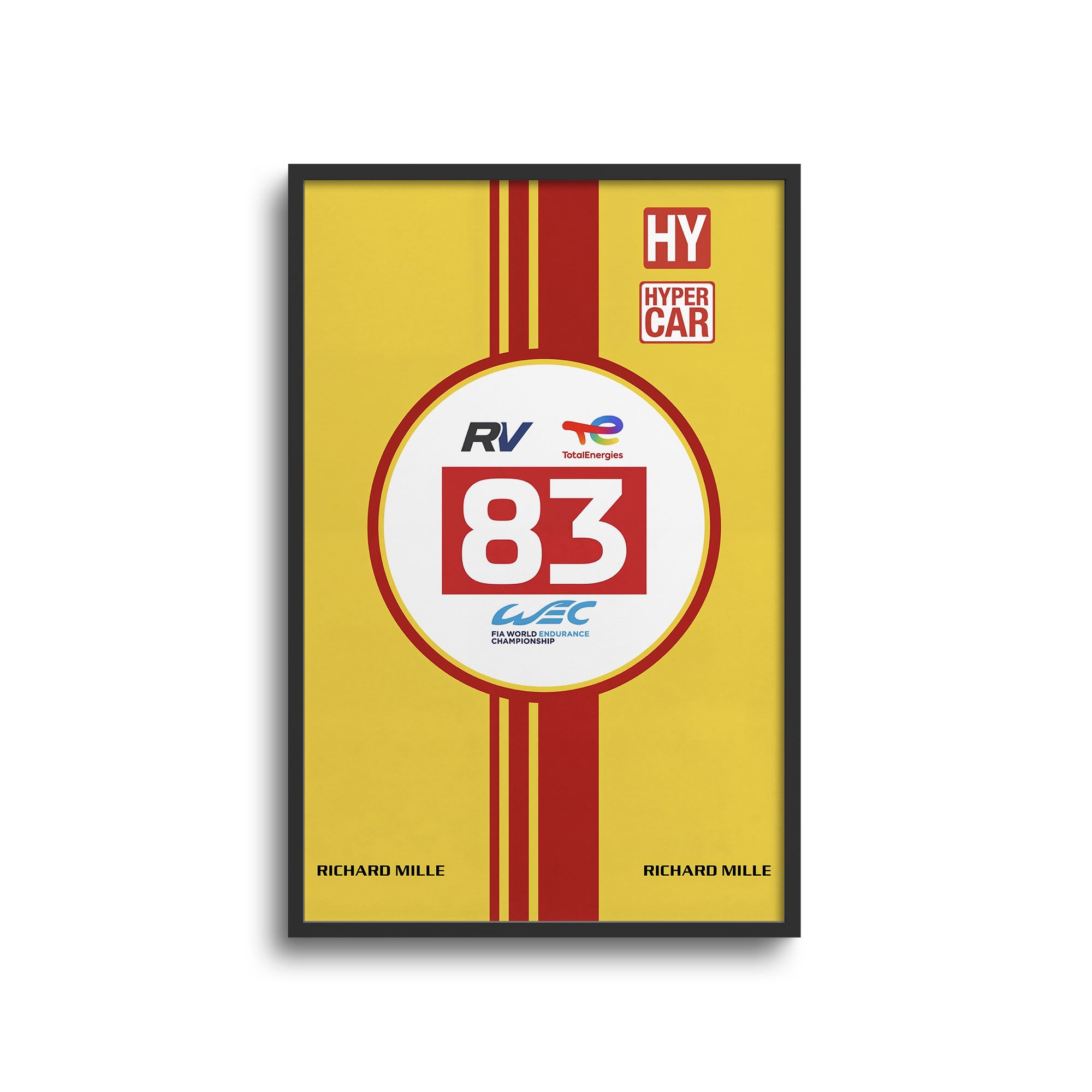 AF Corse 499P Poster - Limited Edition Ferrari Racing Car Print 2024