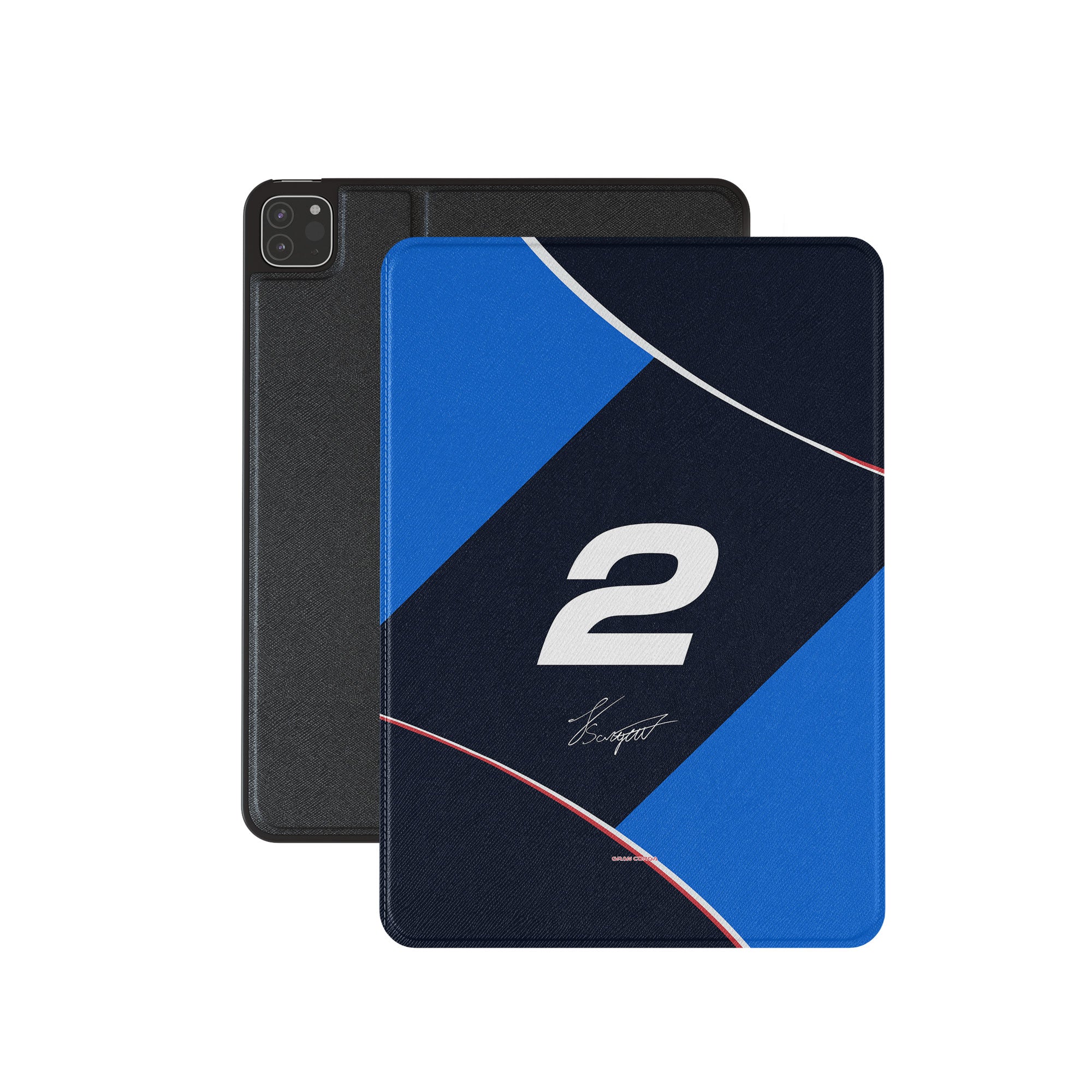 Logan Sargeant iPad Case - Williams F1 2024 Season Durable Scratch Resistant Cover