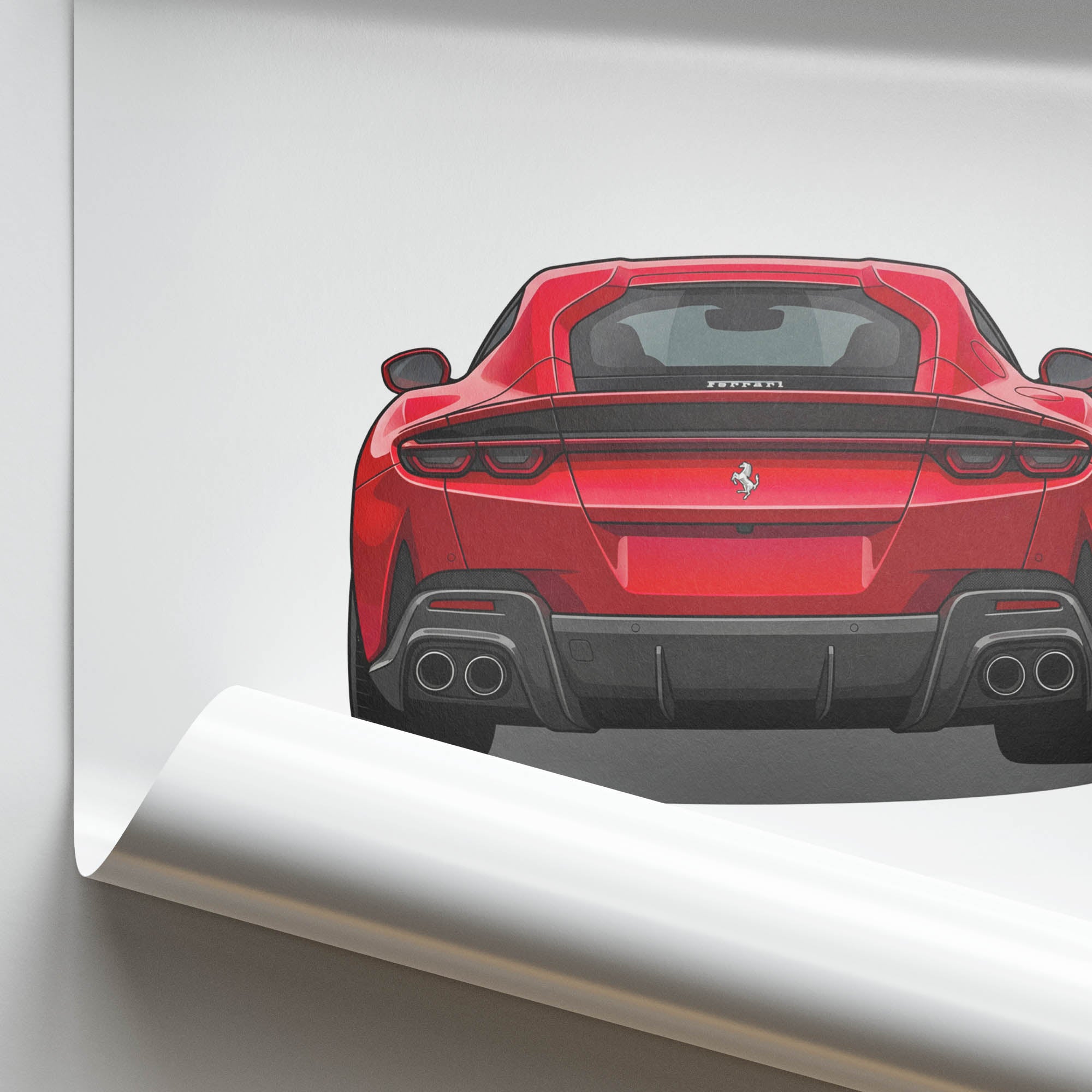 2025 Ferrari 12CILINDRI – Car Print