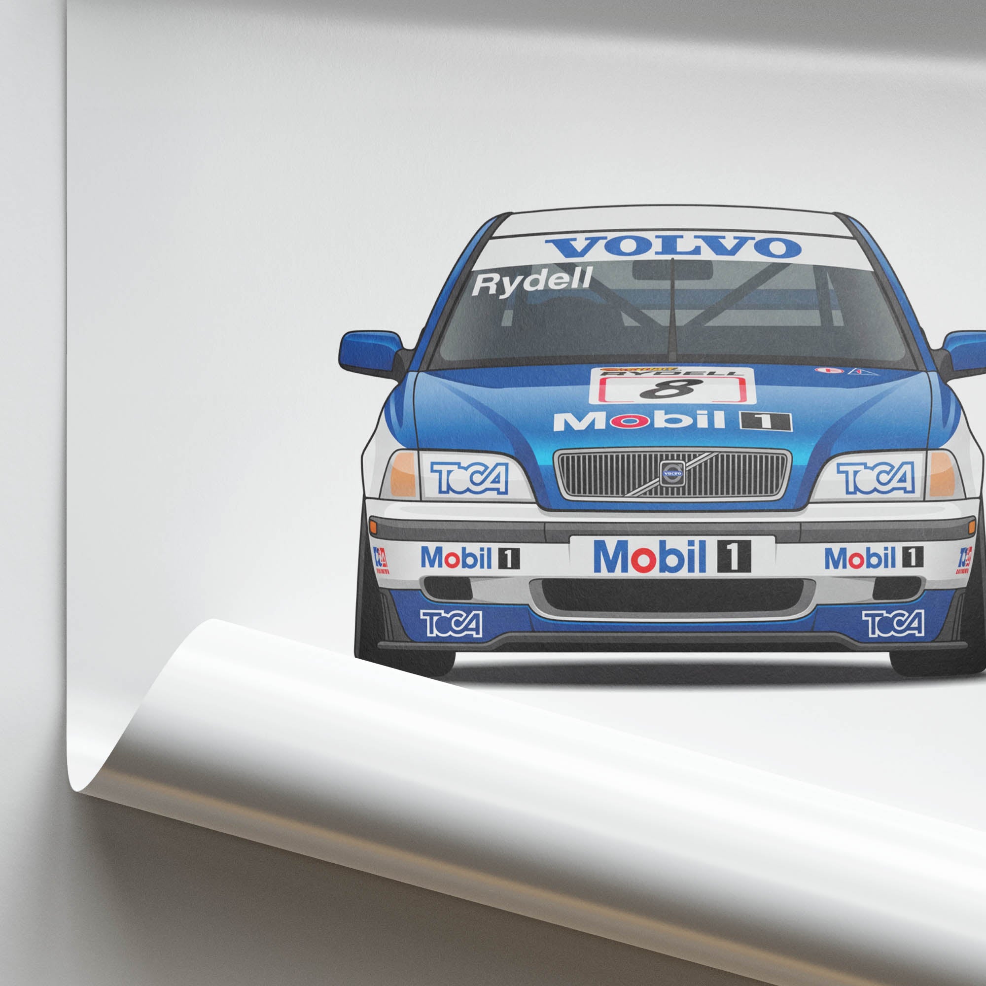 1998 Volvo S40 Btcc Rickard Rydell – Car Print