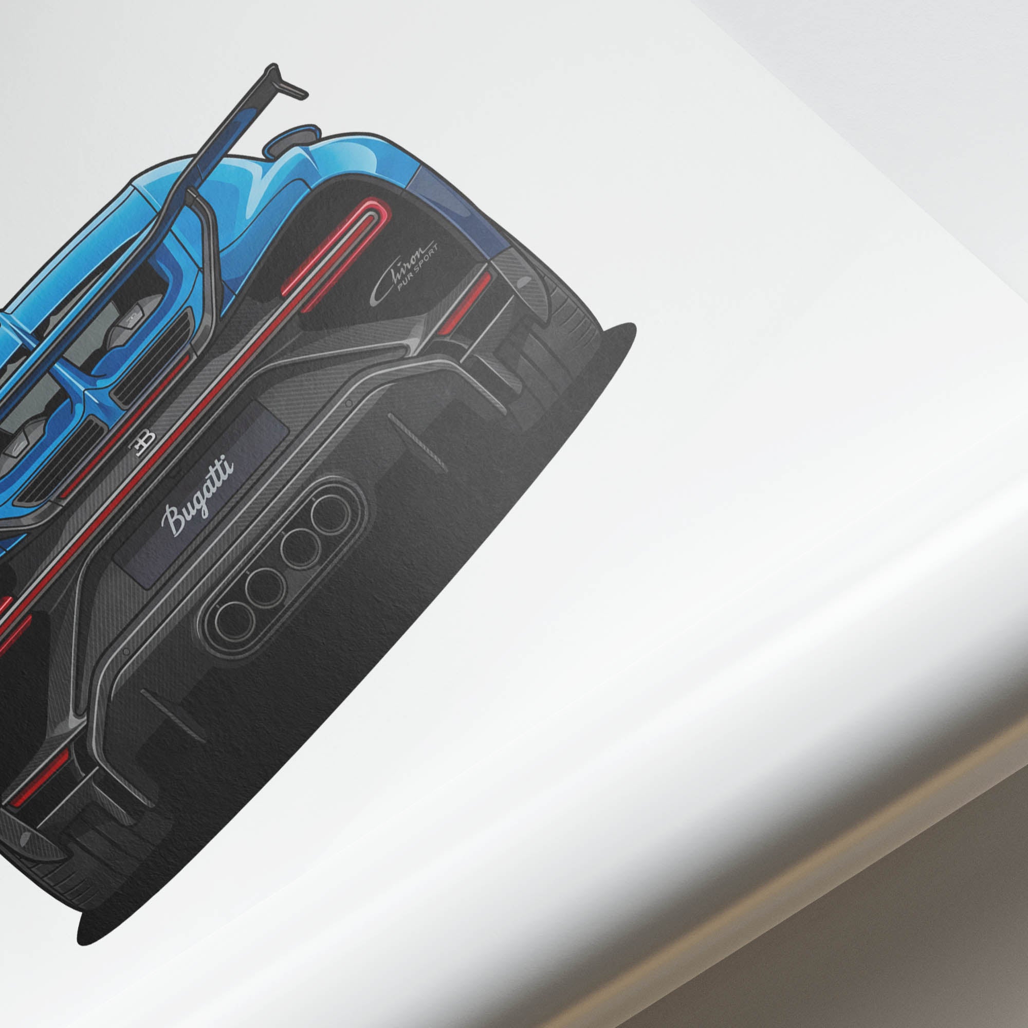 2021 Bugatti Chiron Pur Sport Agile – Car Print