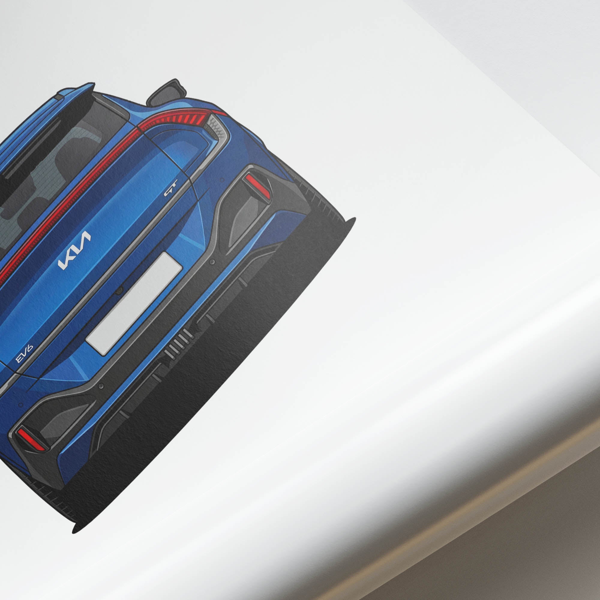 2023 Kia EV6 GT Yacht – Car Print