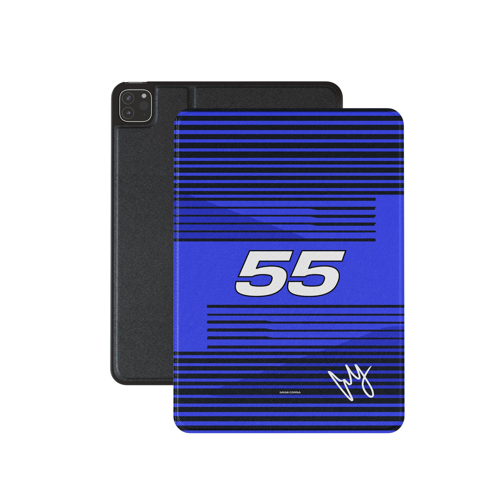 iPad Case - Carlos Sainz F1 Williams 2025 Signed Durable Tablet Cover