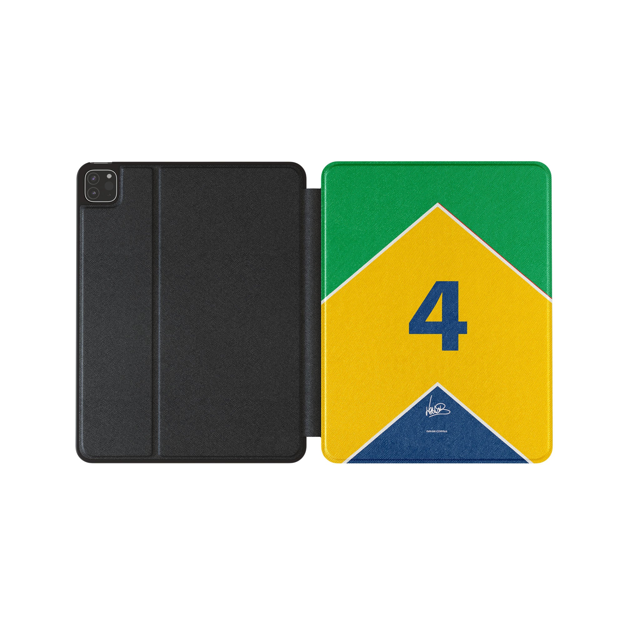 Lando Norris iPad Case - McLaren 2024 Monaco GP Durable Scratch Resistant Cover