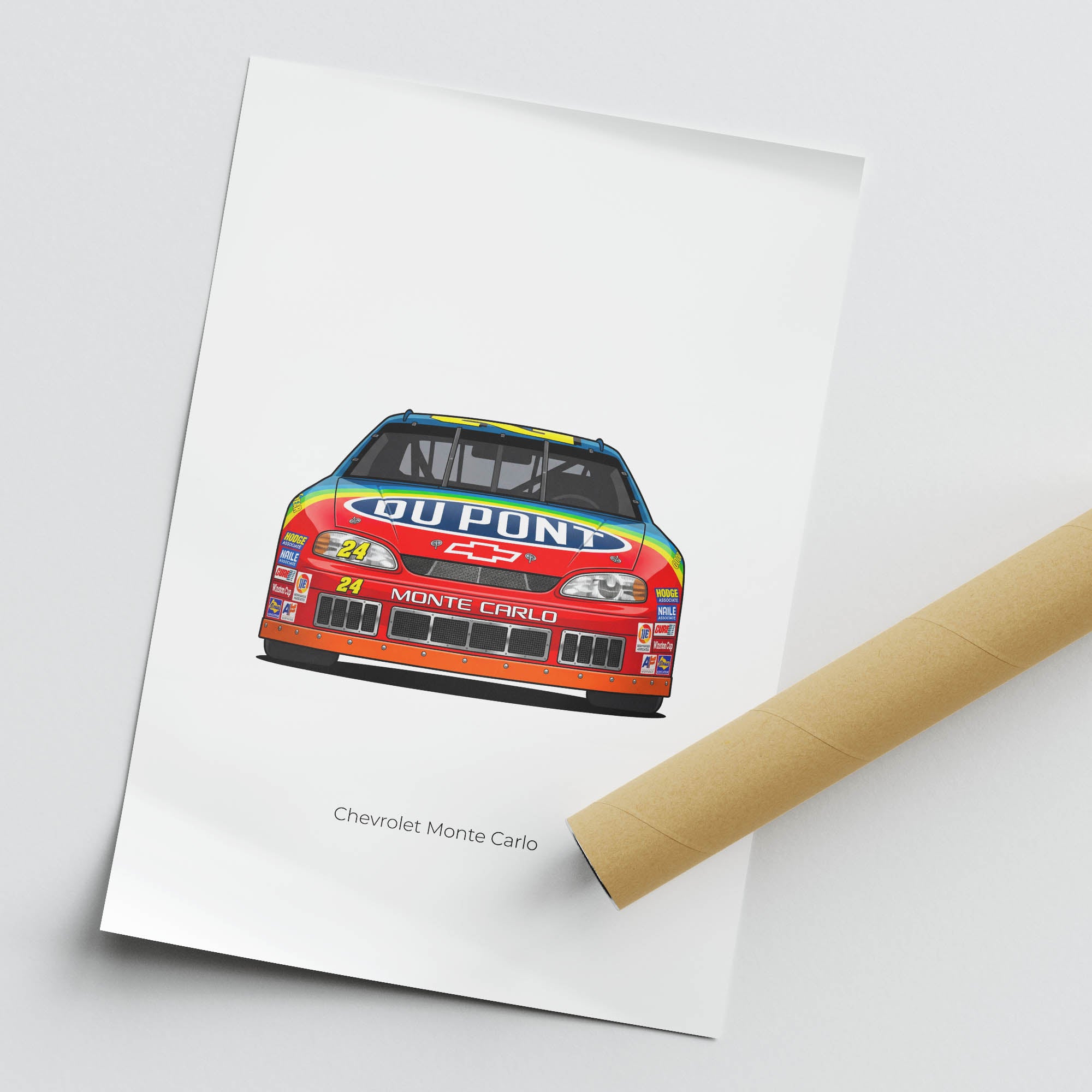 1997 Chevrolet Monte Carlo Jeff Gordon – Car Print