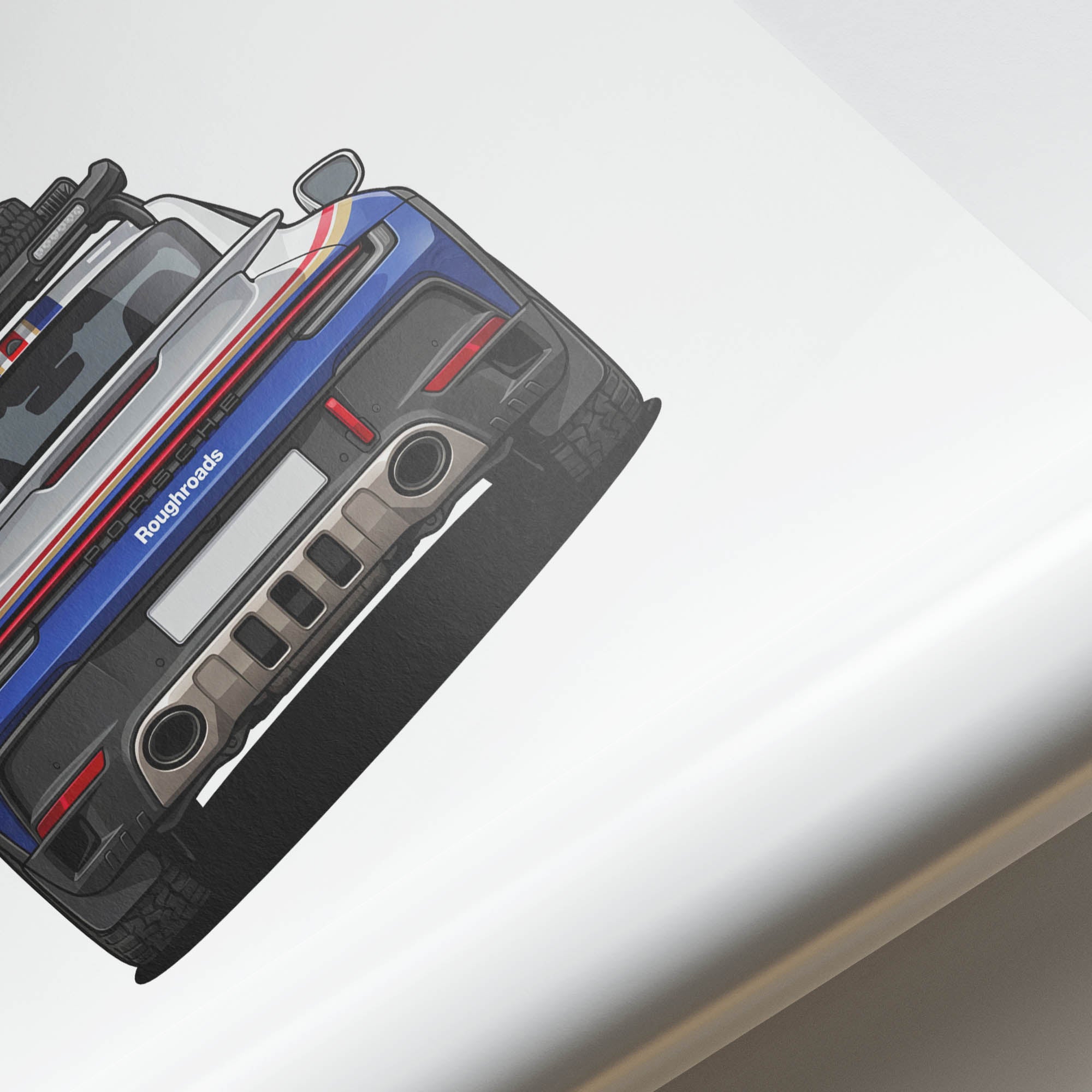 2023 Porsche 911 Roughroads – Car Print