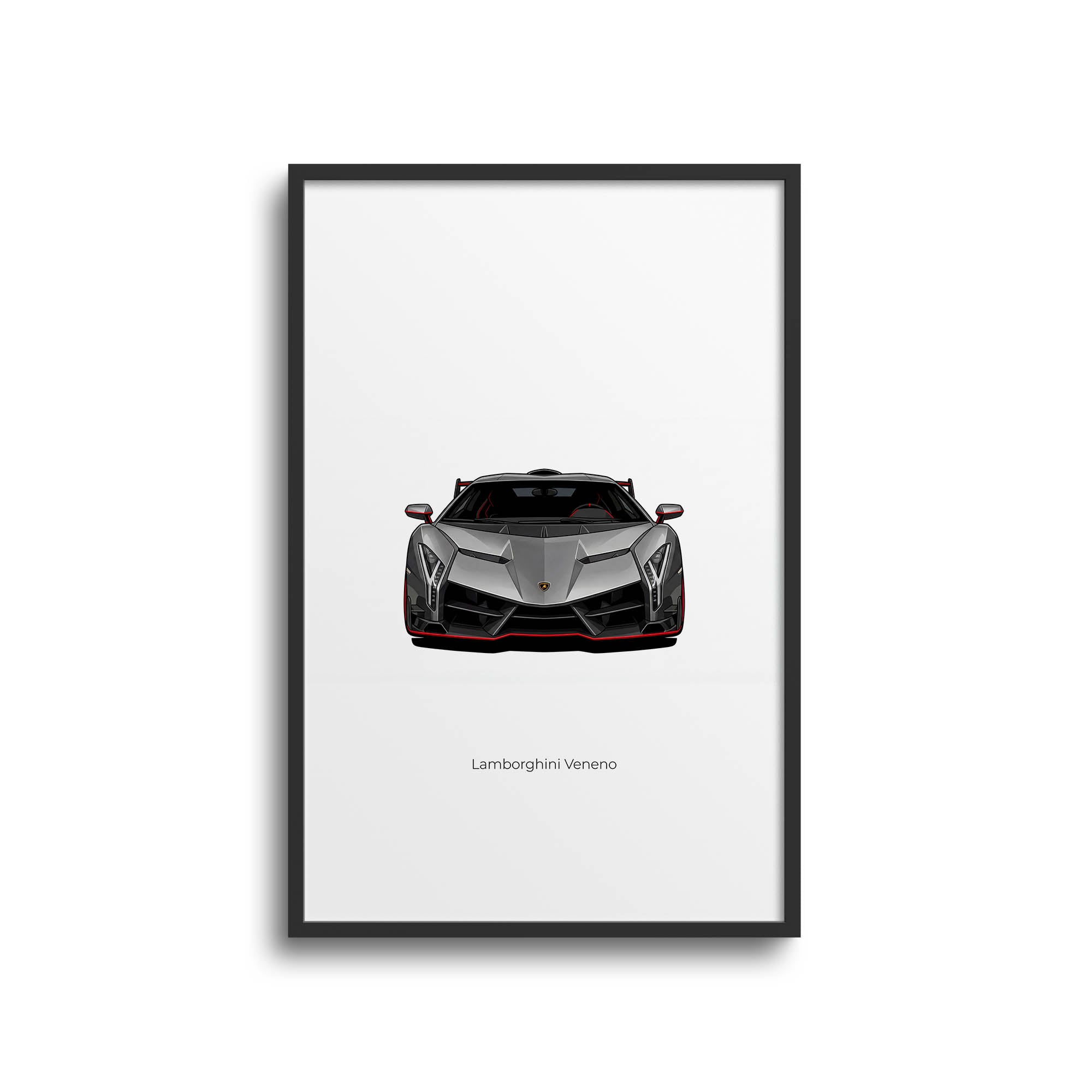 2013 Lamborghini Veneno – Car Print (Front)