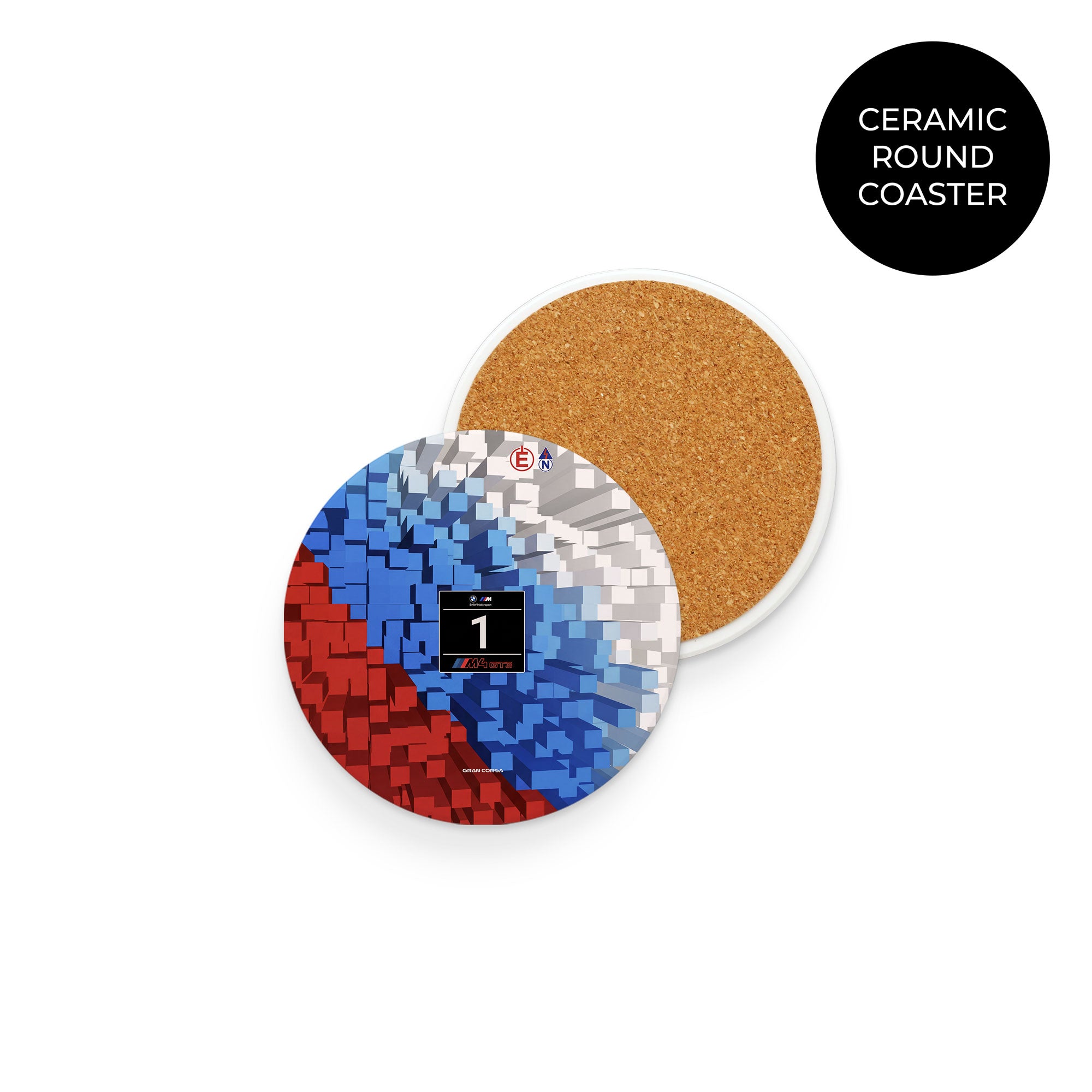 M4 GT3 EVO Coaster - Durable Non Slip Drink Pad | Gran Corsa Motorsport Accessory