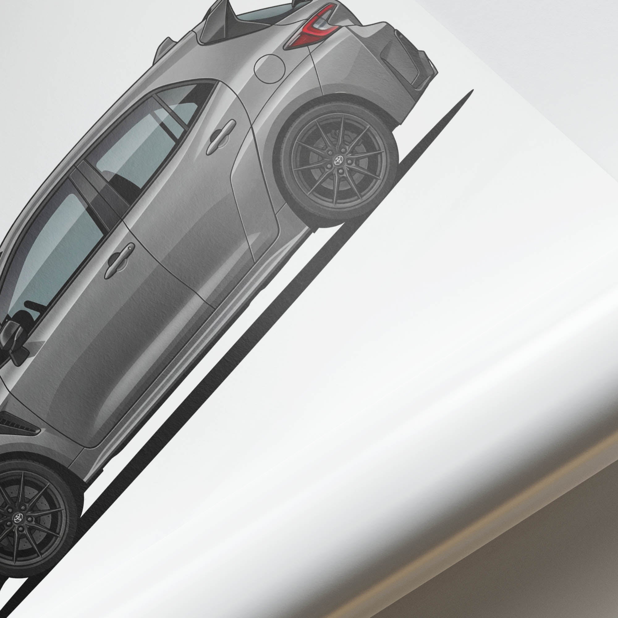 2023 Toyota Gr Corolla Morizo – Car Print (Side)