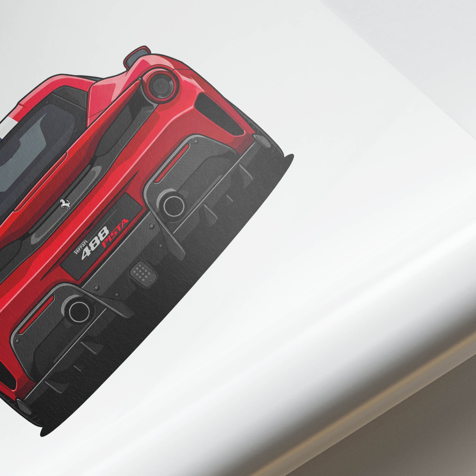 2019 Ferrari 488 Pista – Car Print