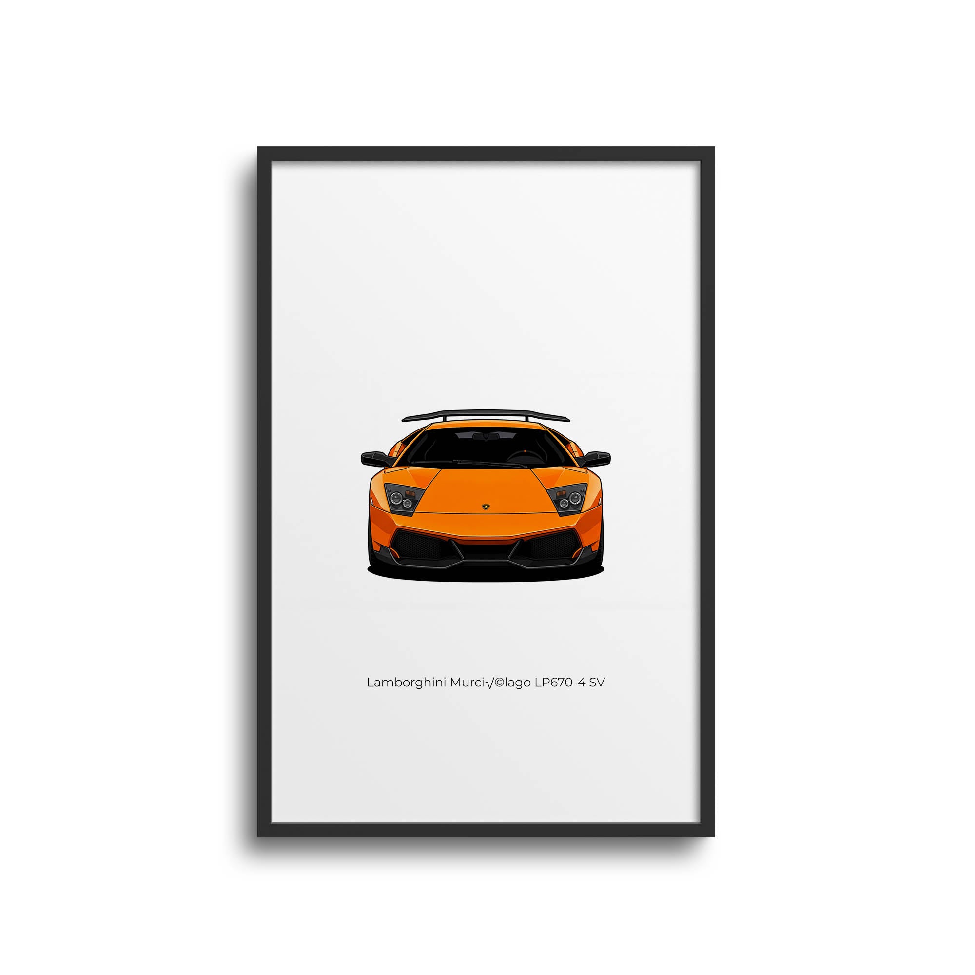 2010 Lamborghini Murci Lago LP670 4 SV – Car Print