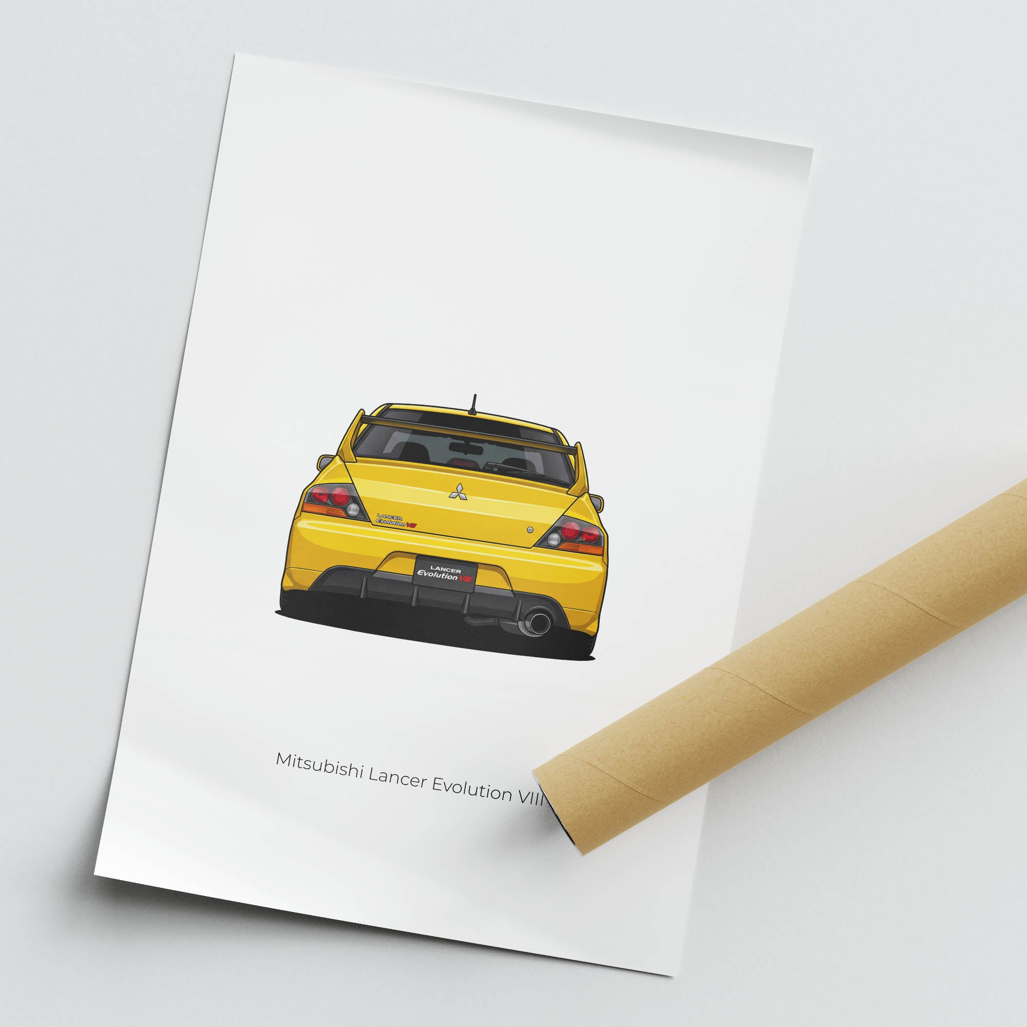2003 Mitsubishi Lancer Evolution VIII – Car Print