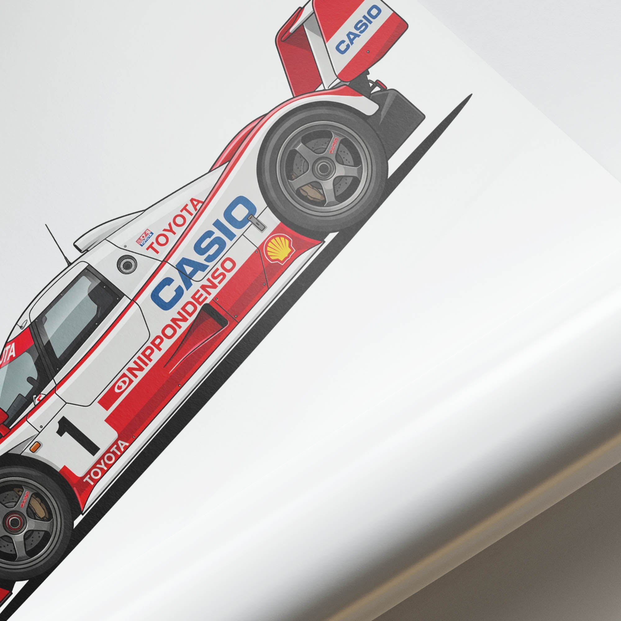 1992 Toyota TS010 Casio – Car Print