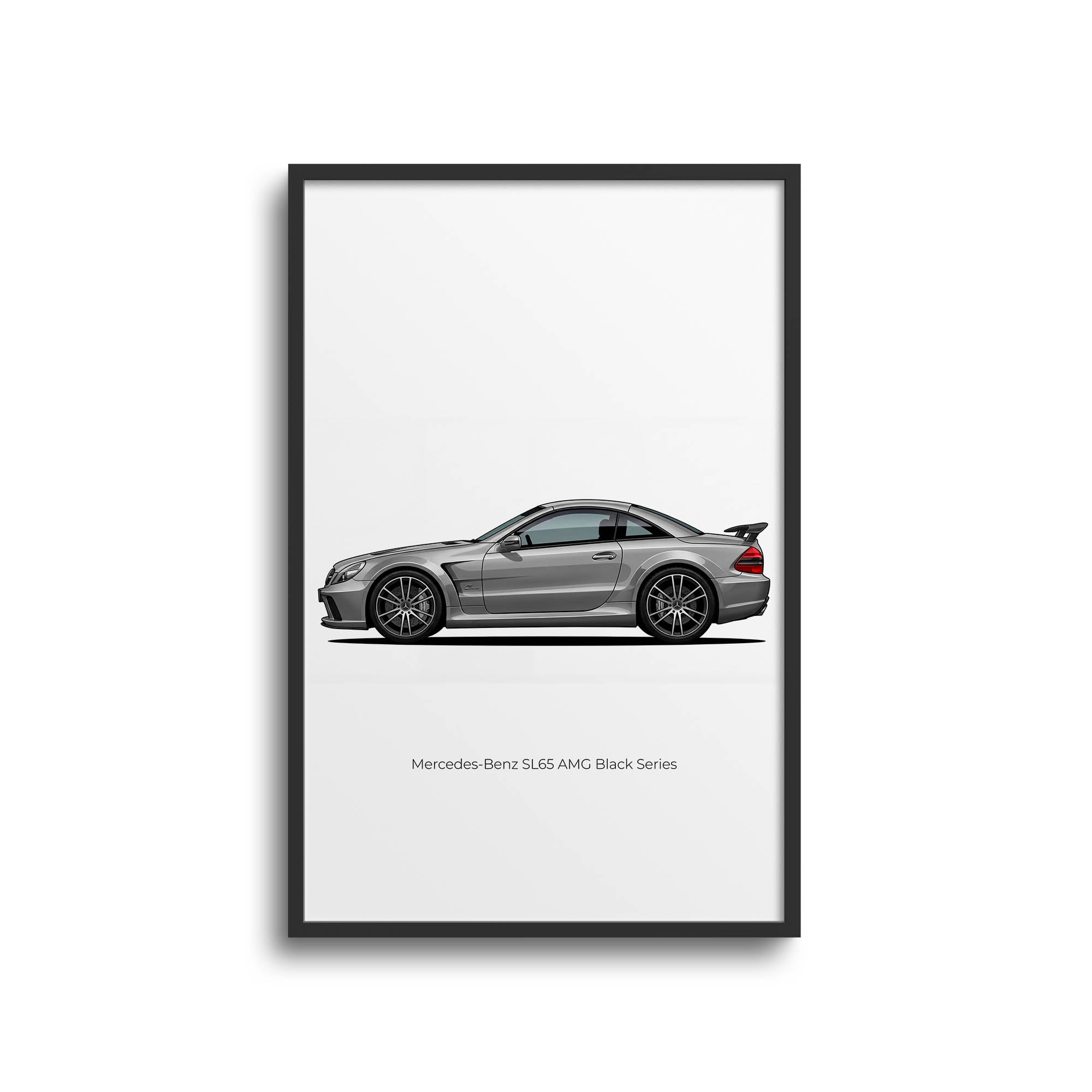 2009 Mercedes-Benz SL65 AMG – Car Print (Side)