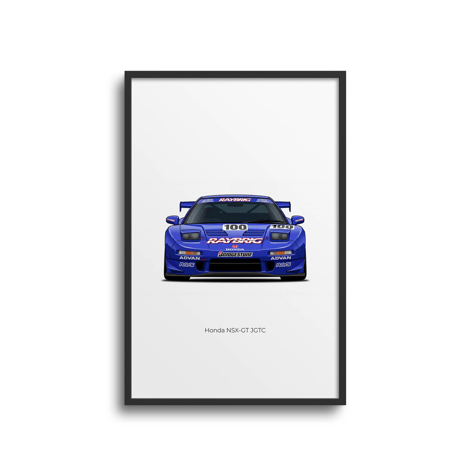 1997 Honda NSX GT JGTC Raybrig – Car Print