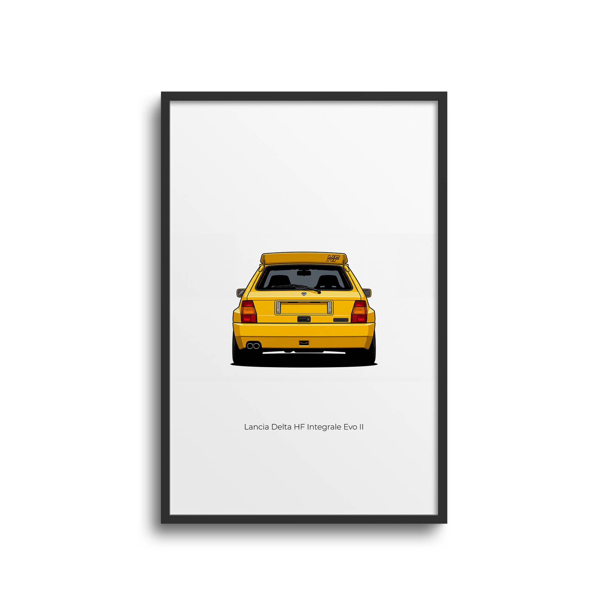 1993 Lancia Delta Hf Integrale Evo II – Car Print