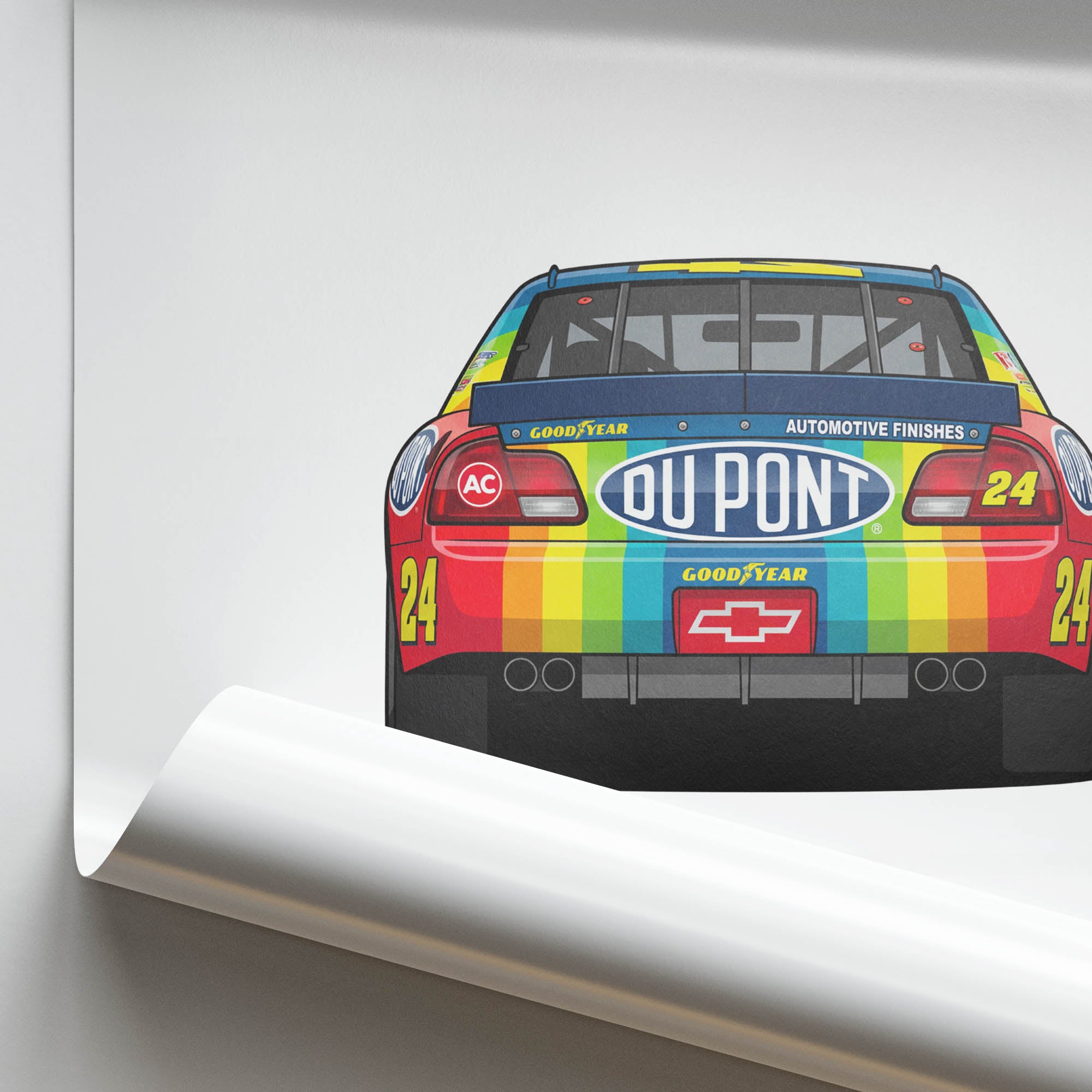 1995 Chevrolet Monte Carlo Jeff Gordon Dupont – Car Print