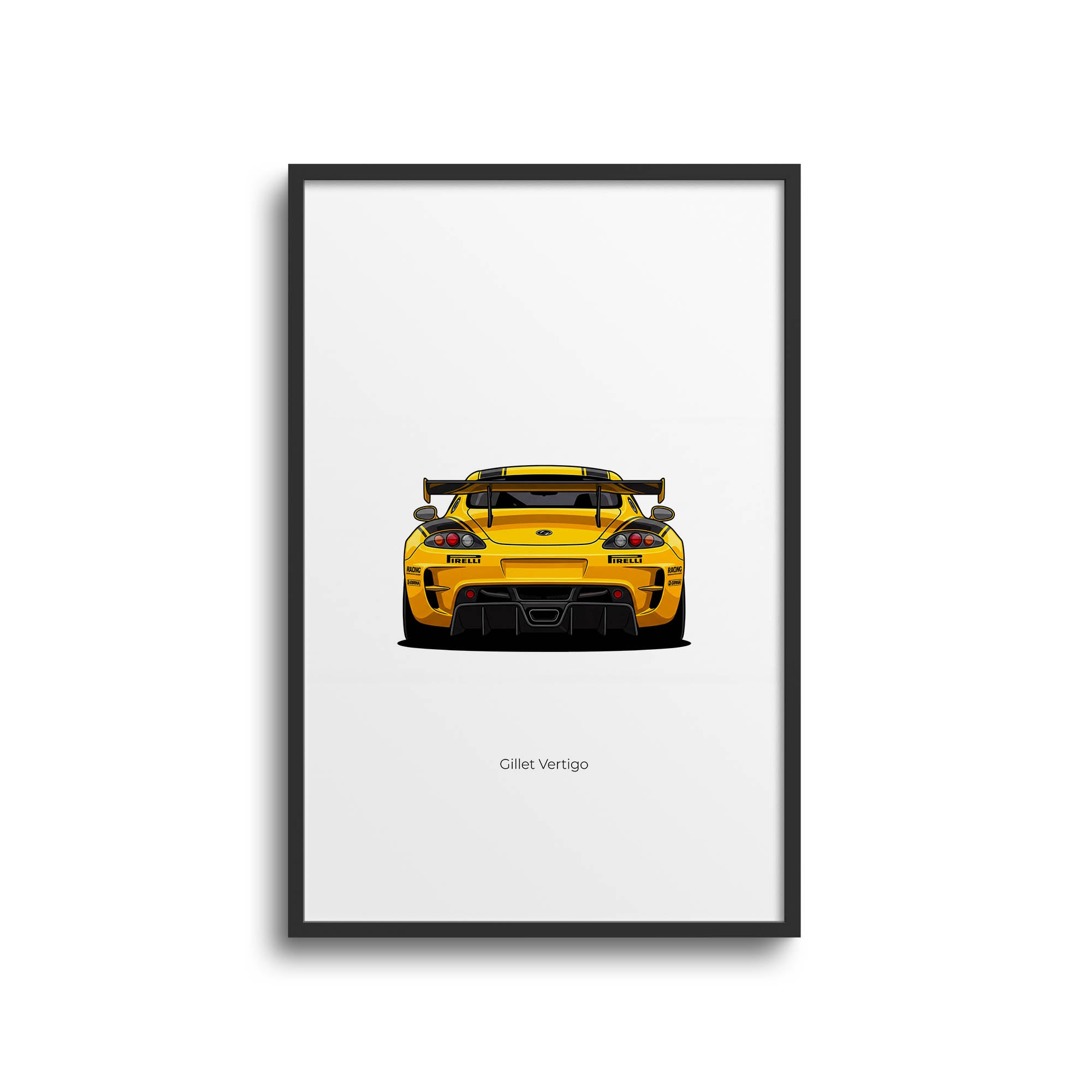 2000 Gillet Vertigo Belgian – Car Print