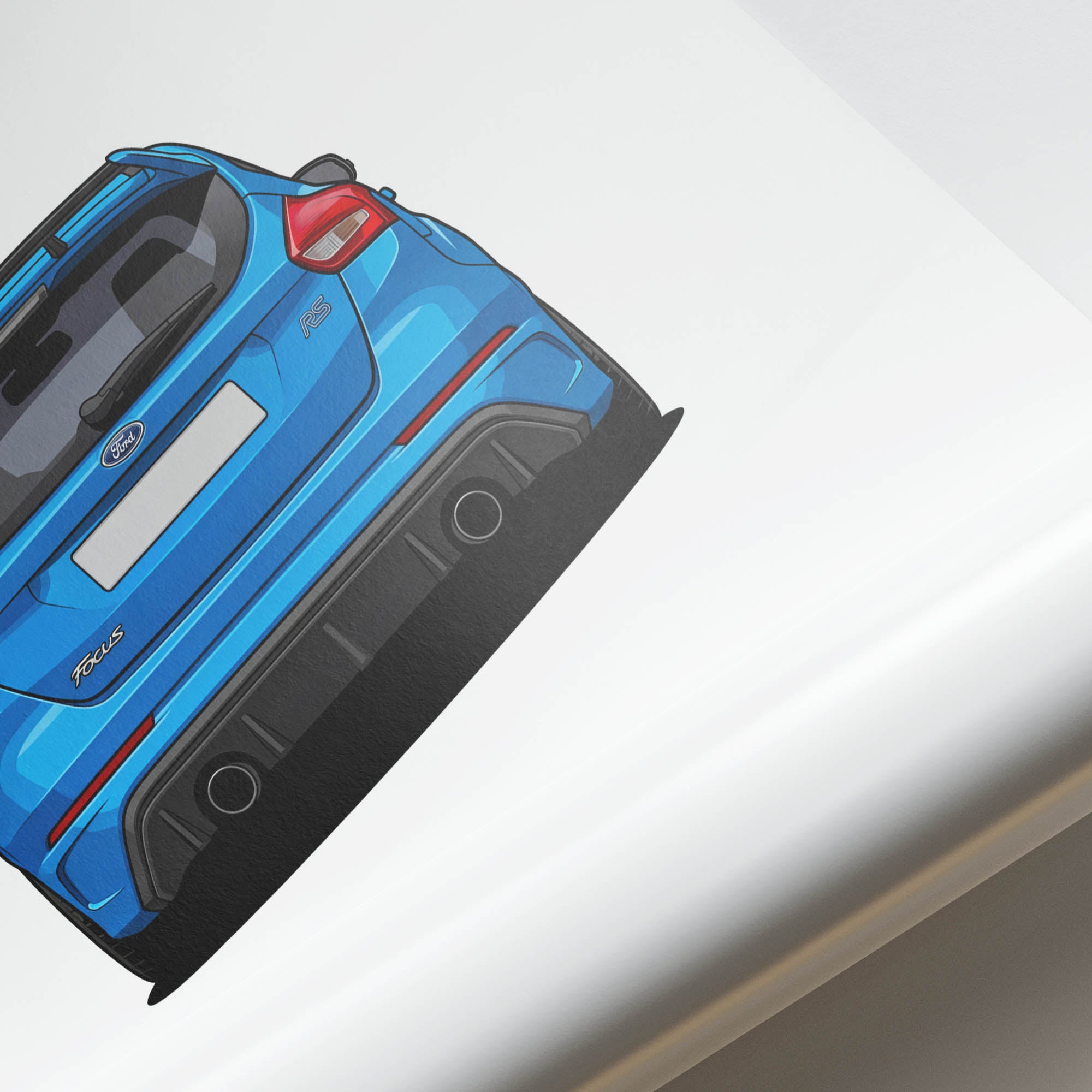 2016 Ford Focus RS MK3 Nitrous – Car Print