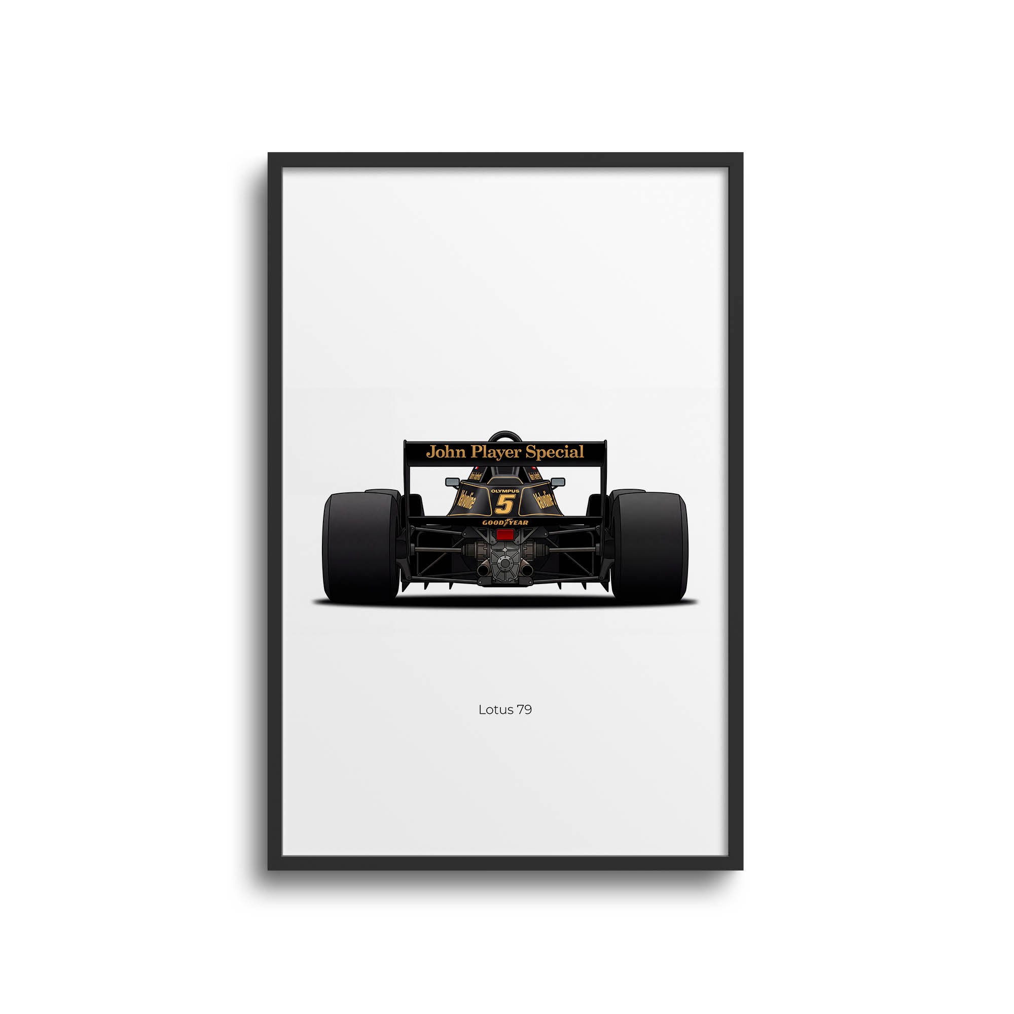 1978 Lotus 79 Mario Andretti John Player – Car Print