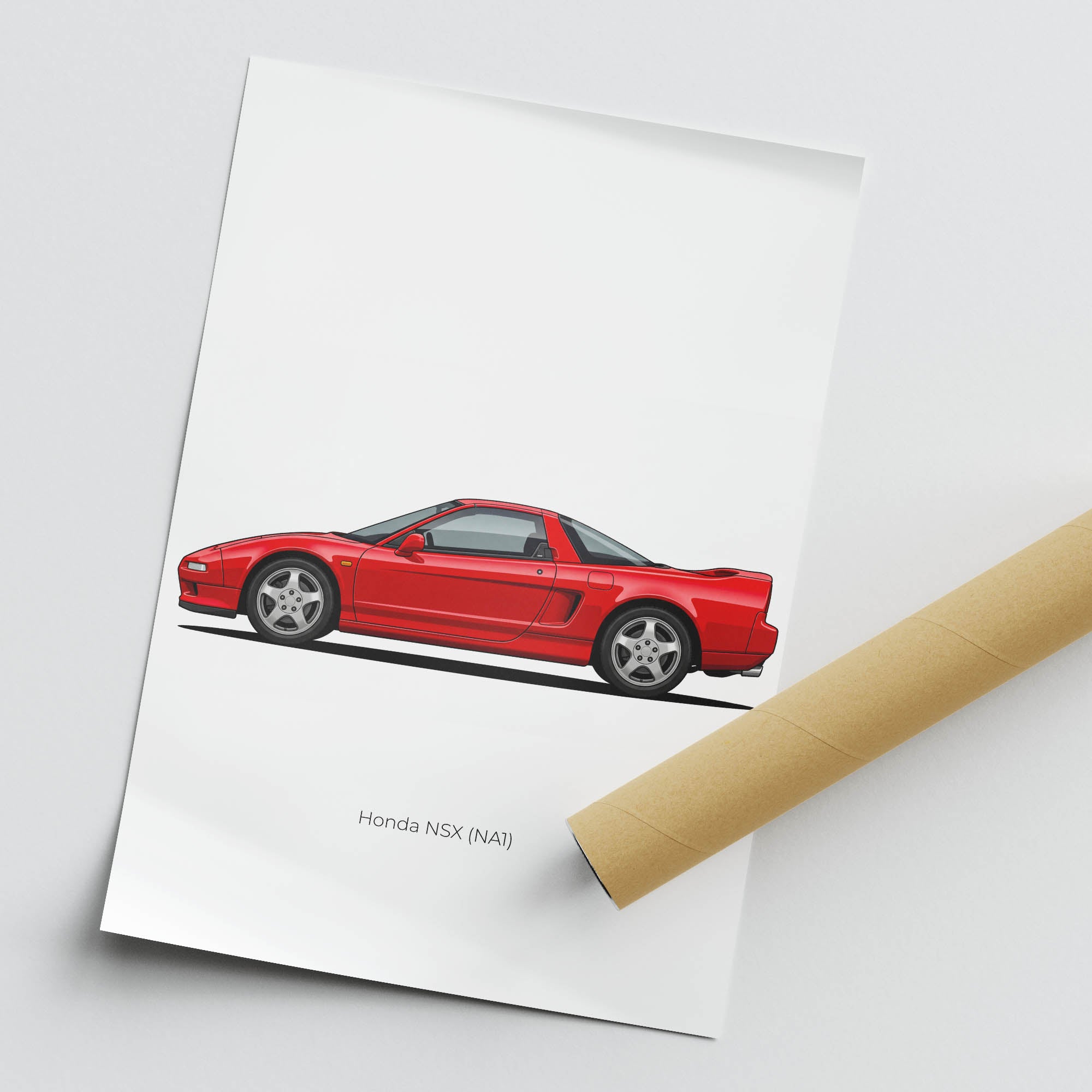 1990 Honda NSX NA1 Formula – Car Print (Side)