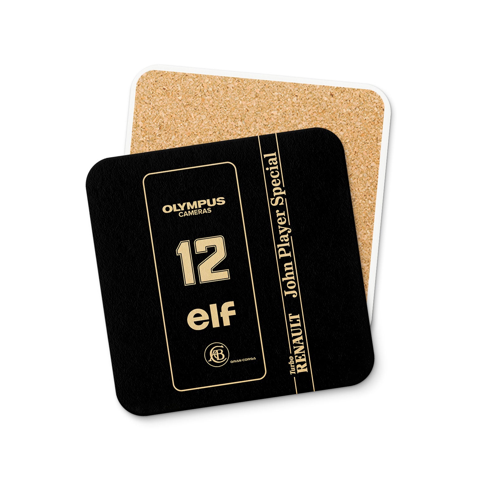 Lotus Senna F1 Coaster - Formula 1 Drink Coaster with Ayrton Senna Memorabilia