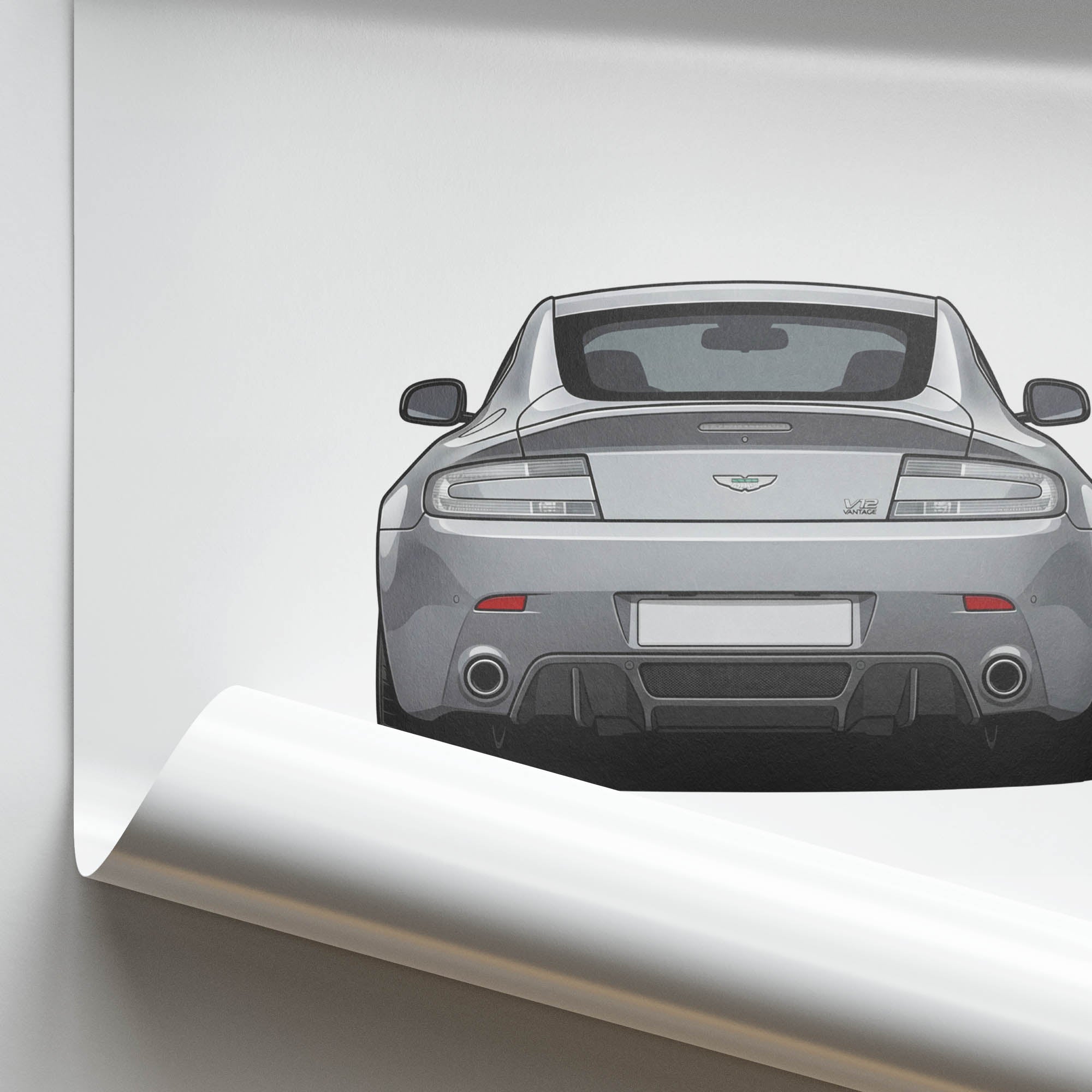 2009 Aston Martin V12 Vantage Hammerhead – Car Print