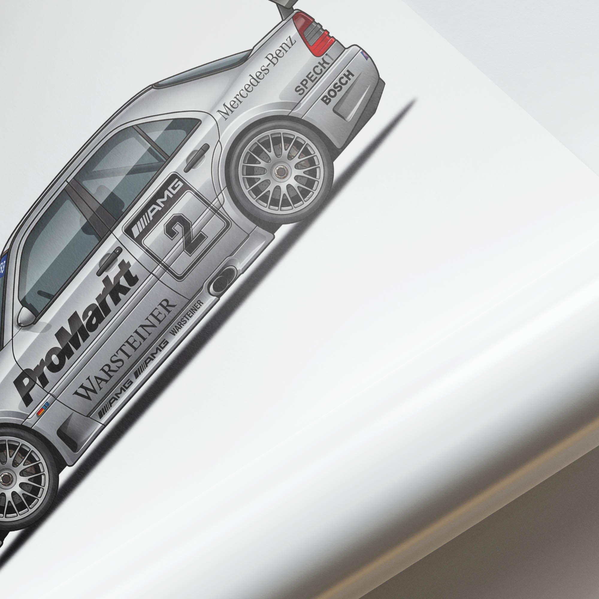 1995 Mercedes-Benz C Class V6 DTM Bernd – Car Print