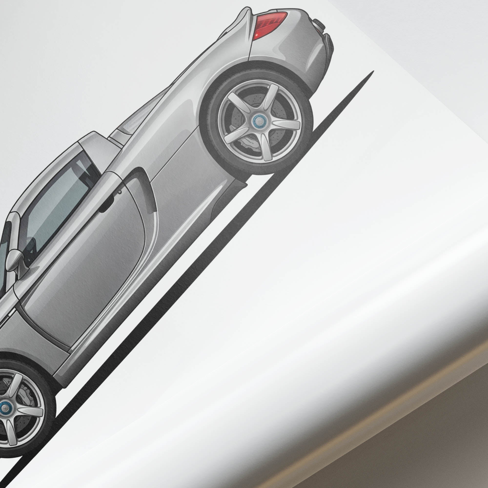 2004 Porsche Carrera GT – Car Print (Side)