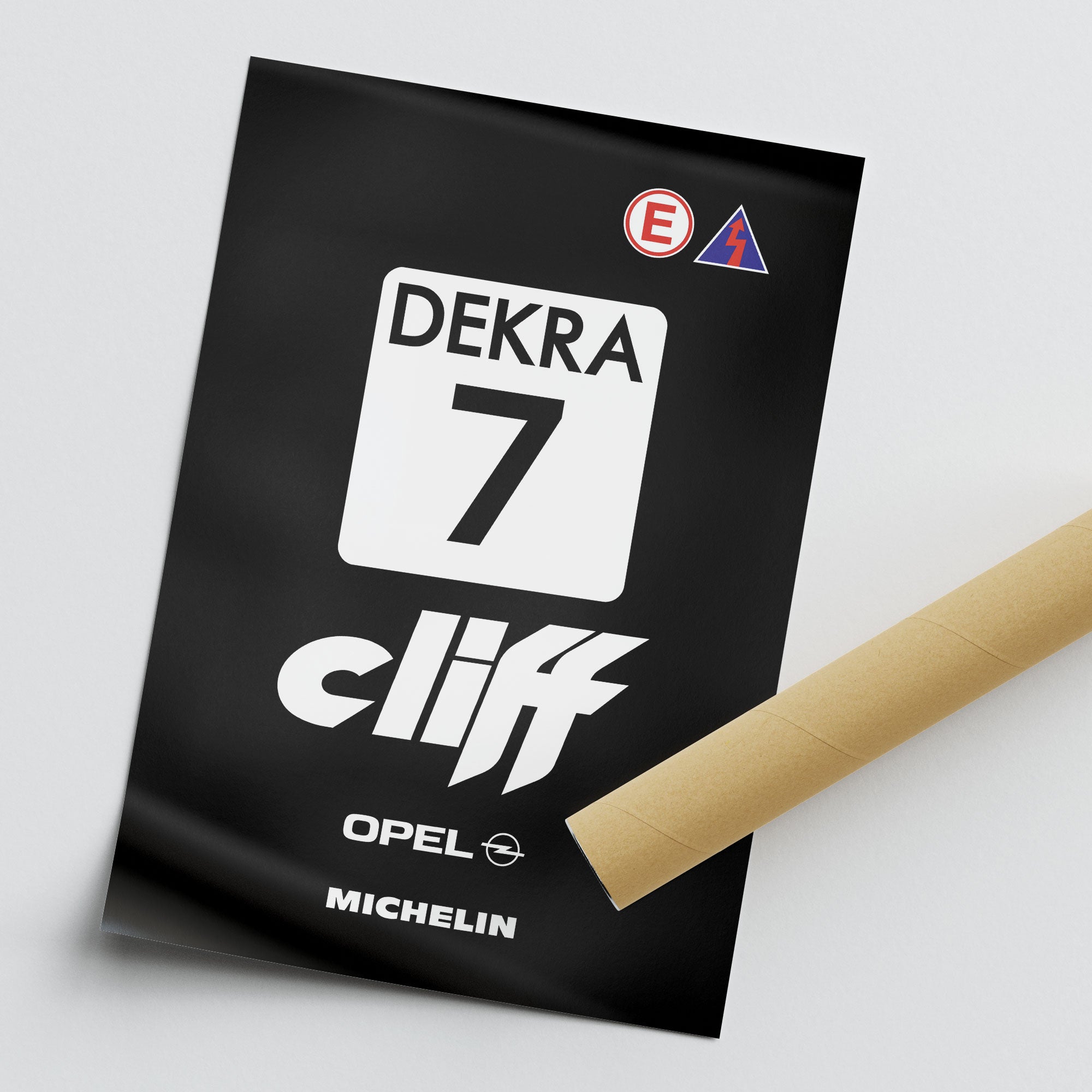 Calibra V6 Poster - Team Joest DTM 1995 Racing Wall Art Print