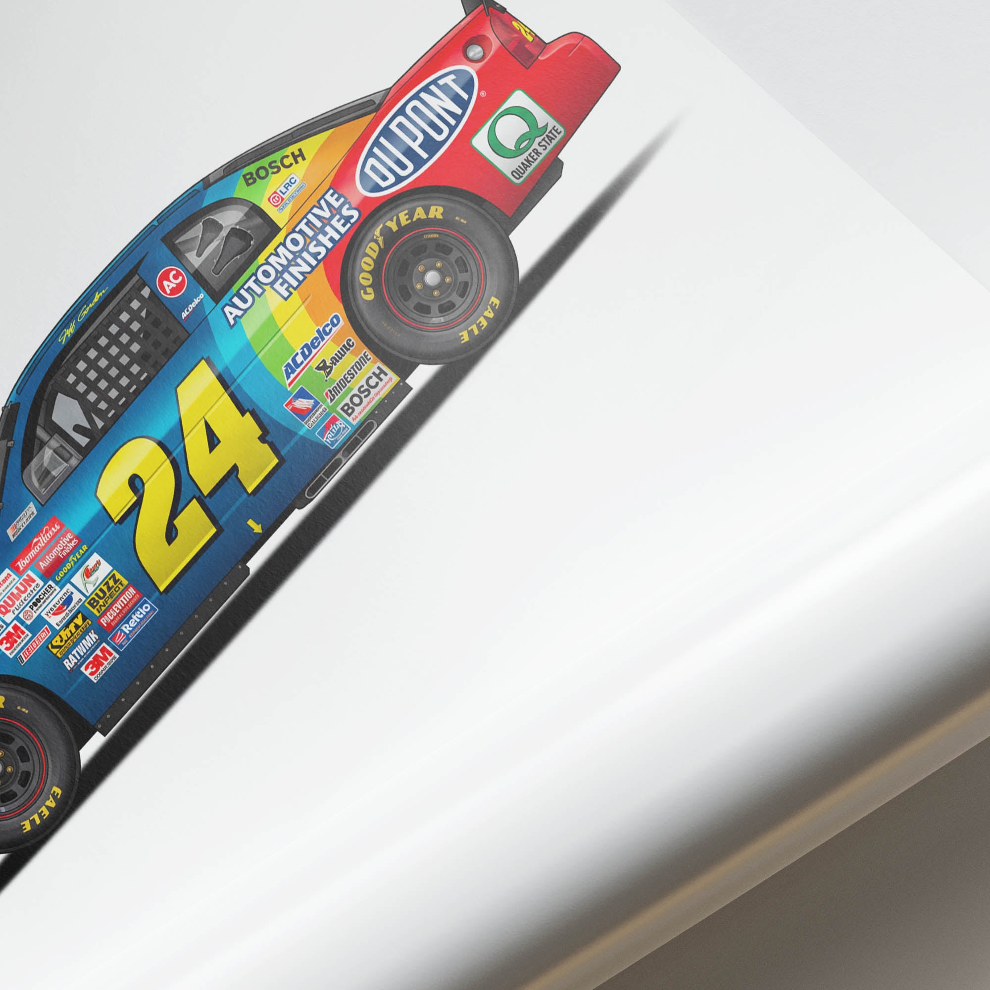 1995 Chevrolet Monte Carlo Jeff Gordon Dupont – Car Print