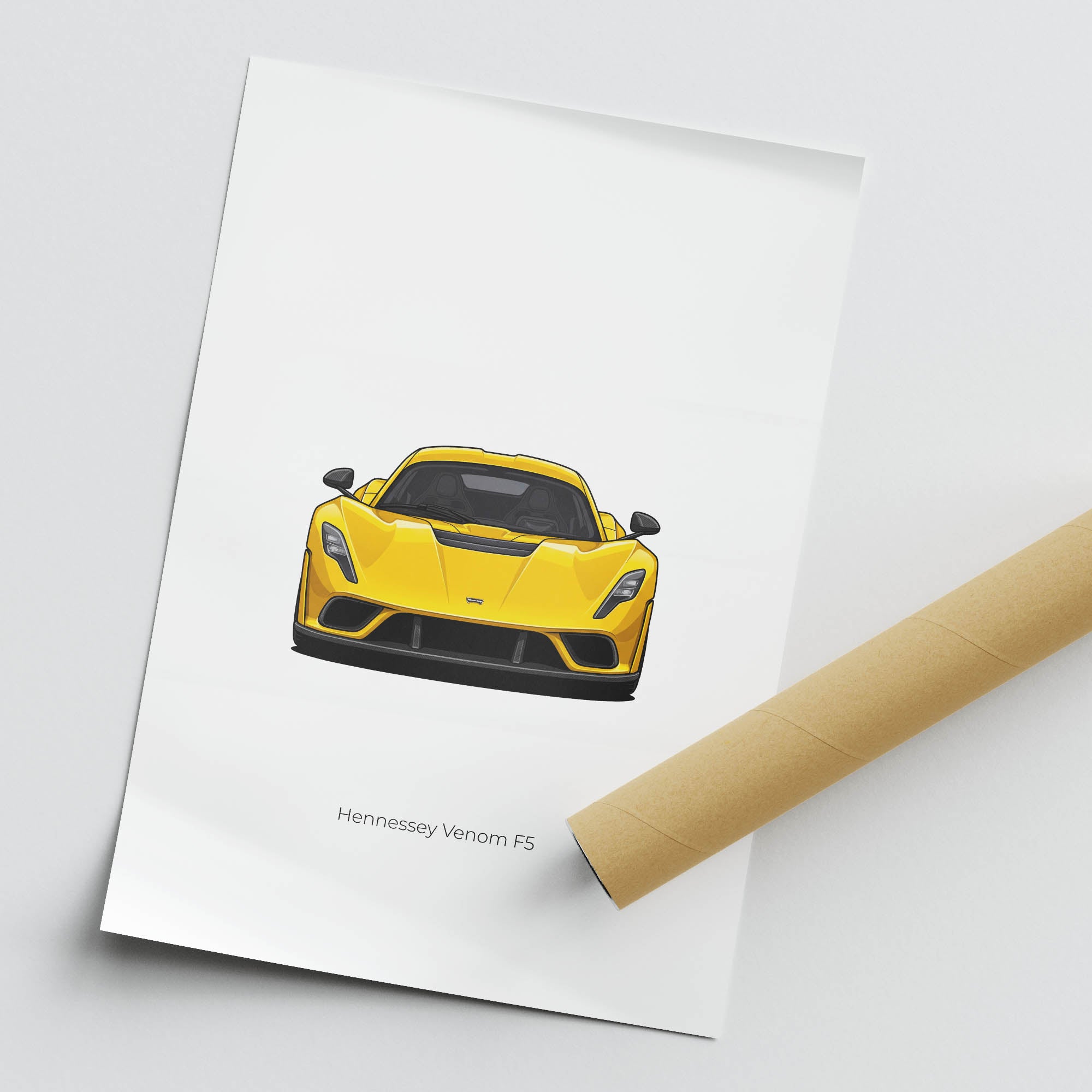 2021 Hennessey Venom F5 – Car Print
