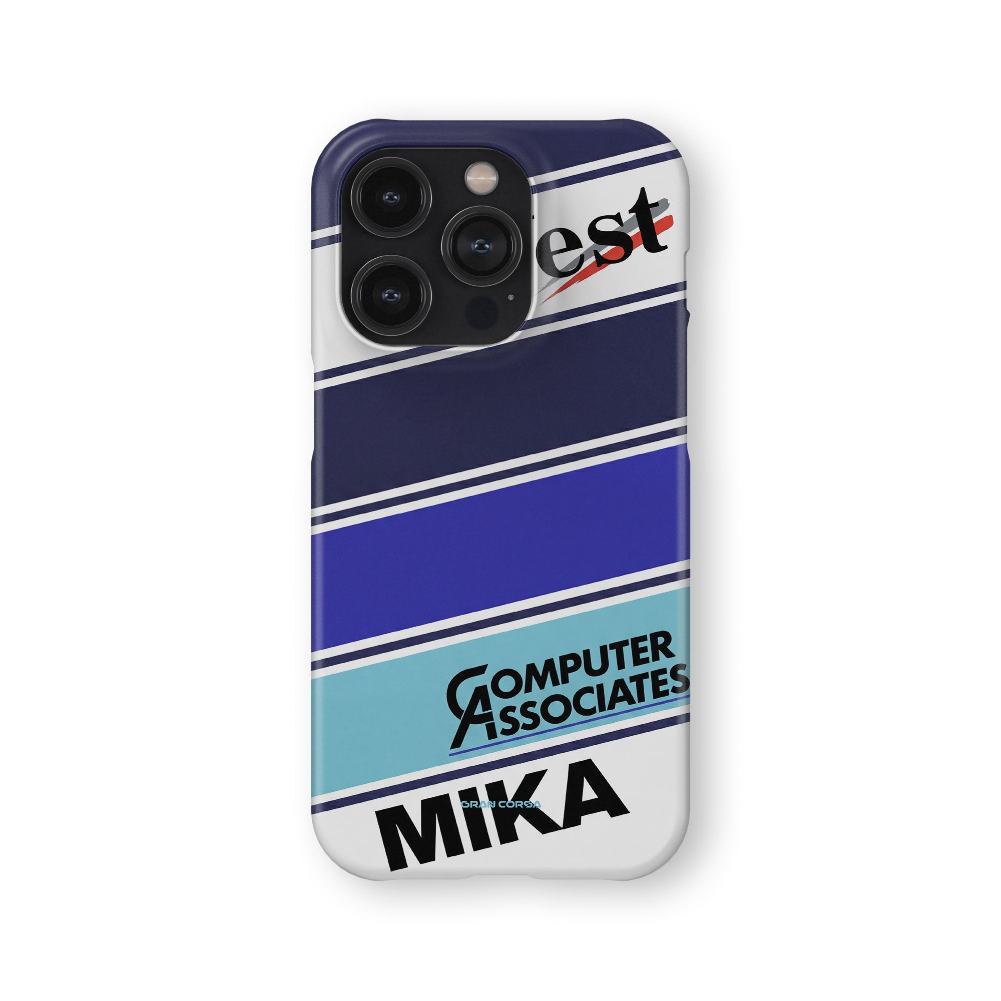 Mika Ha Kkinen F1 – Phone Case