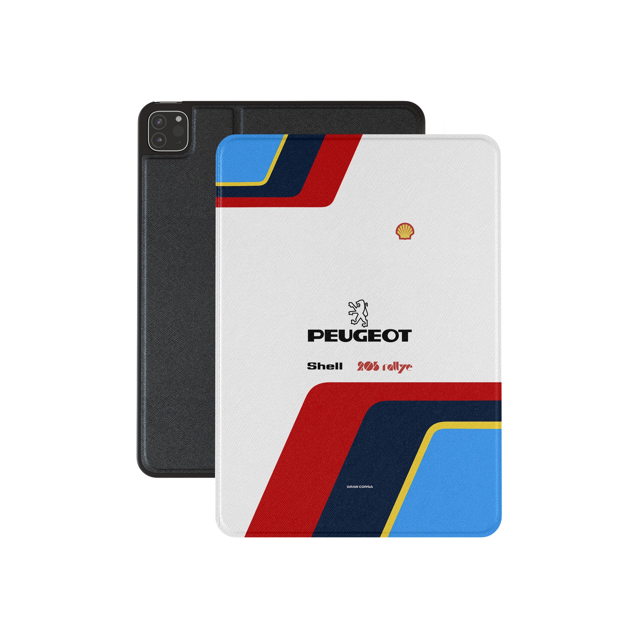 Peugeot 205 T16 iPad Case - Durable Rally Livery Protective Tablet Cover